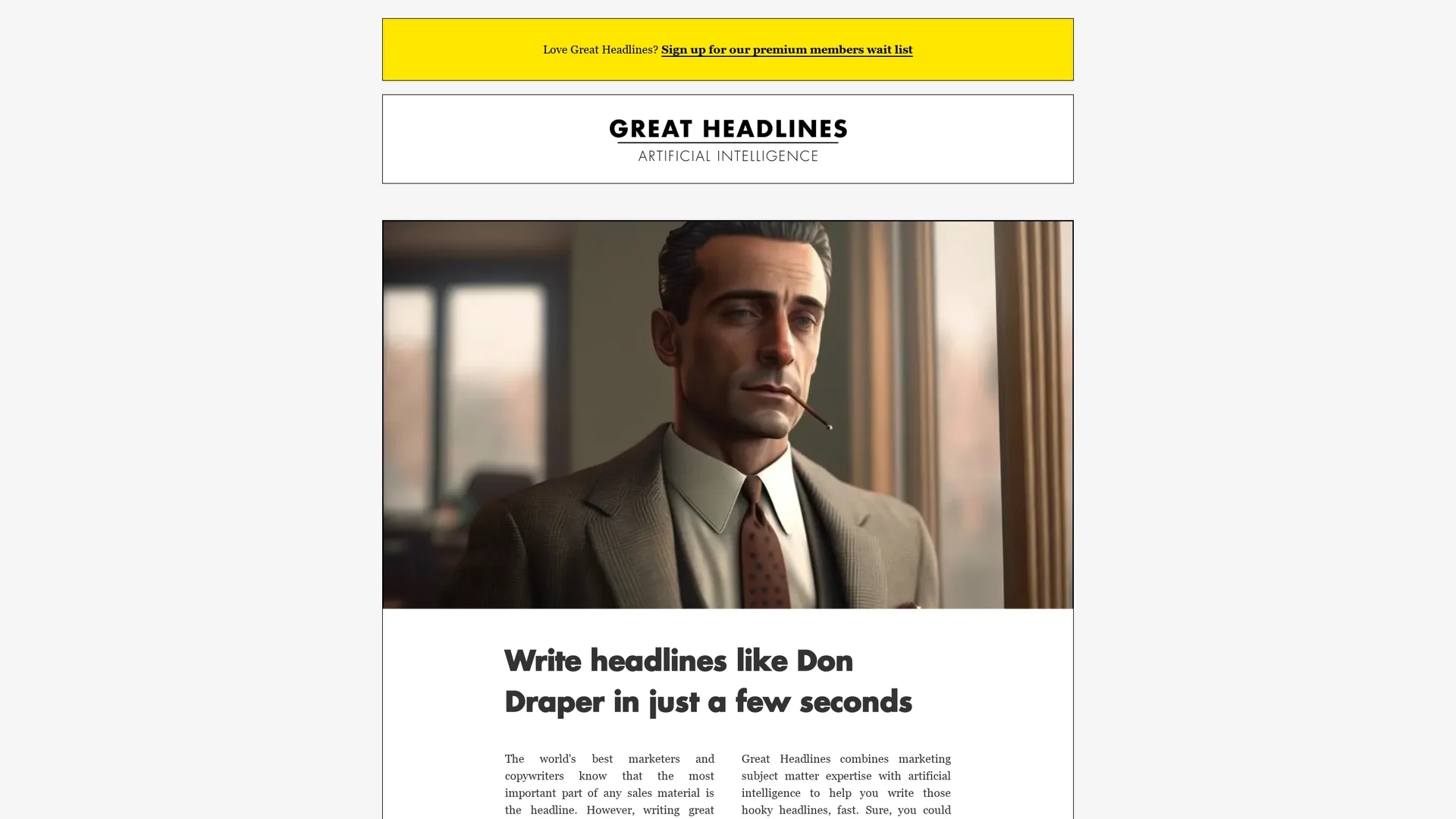 great-headlines homepage