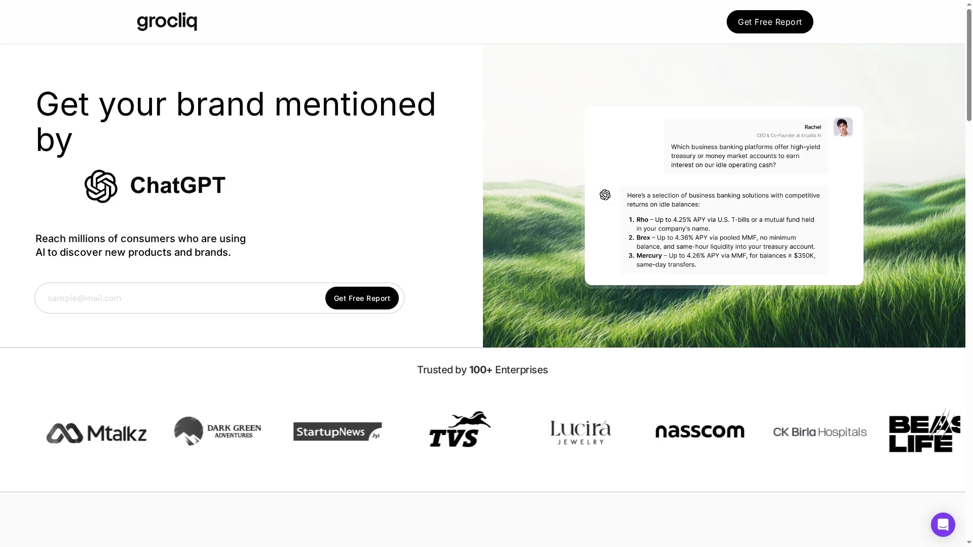 grocliq homepage