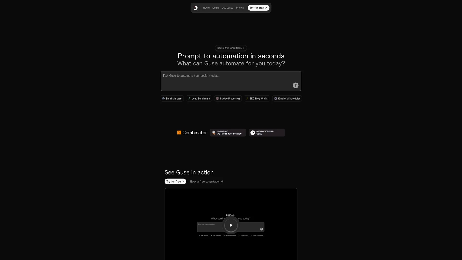 guse homepage