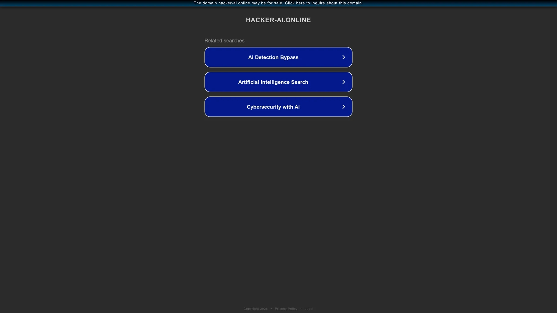 hacker-ai homepage