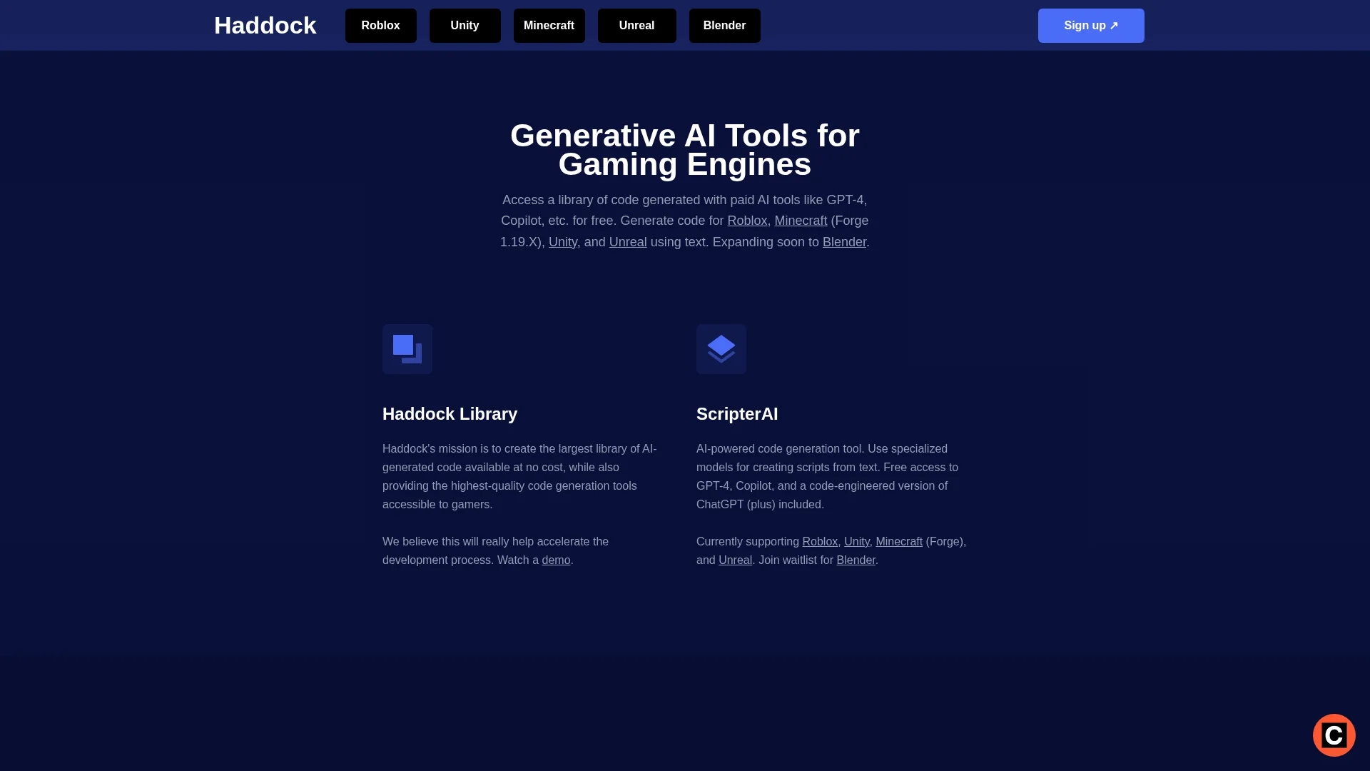 haddock homepage