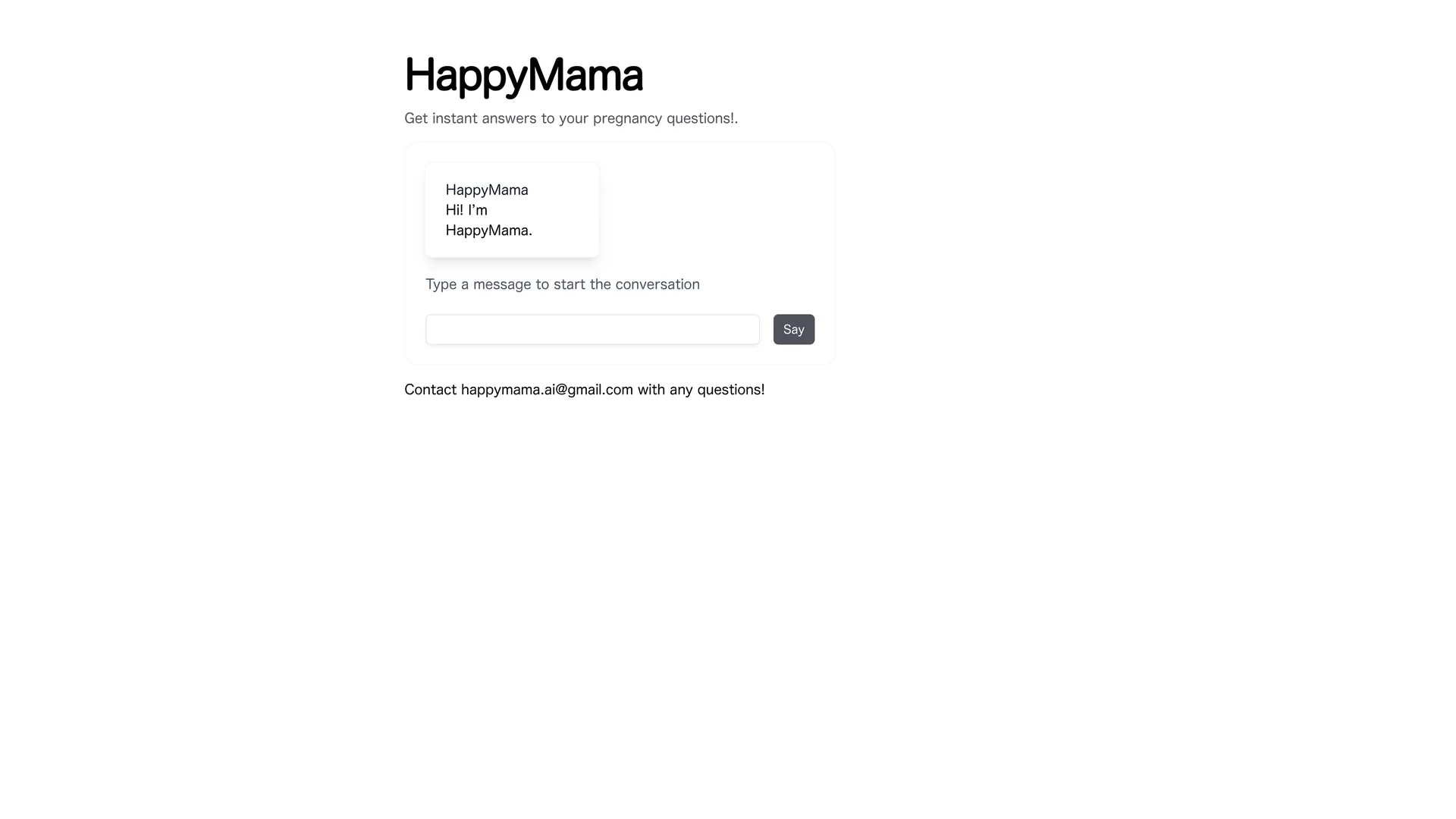 happy-mama homepage