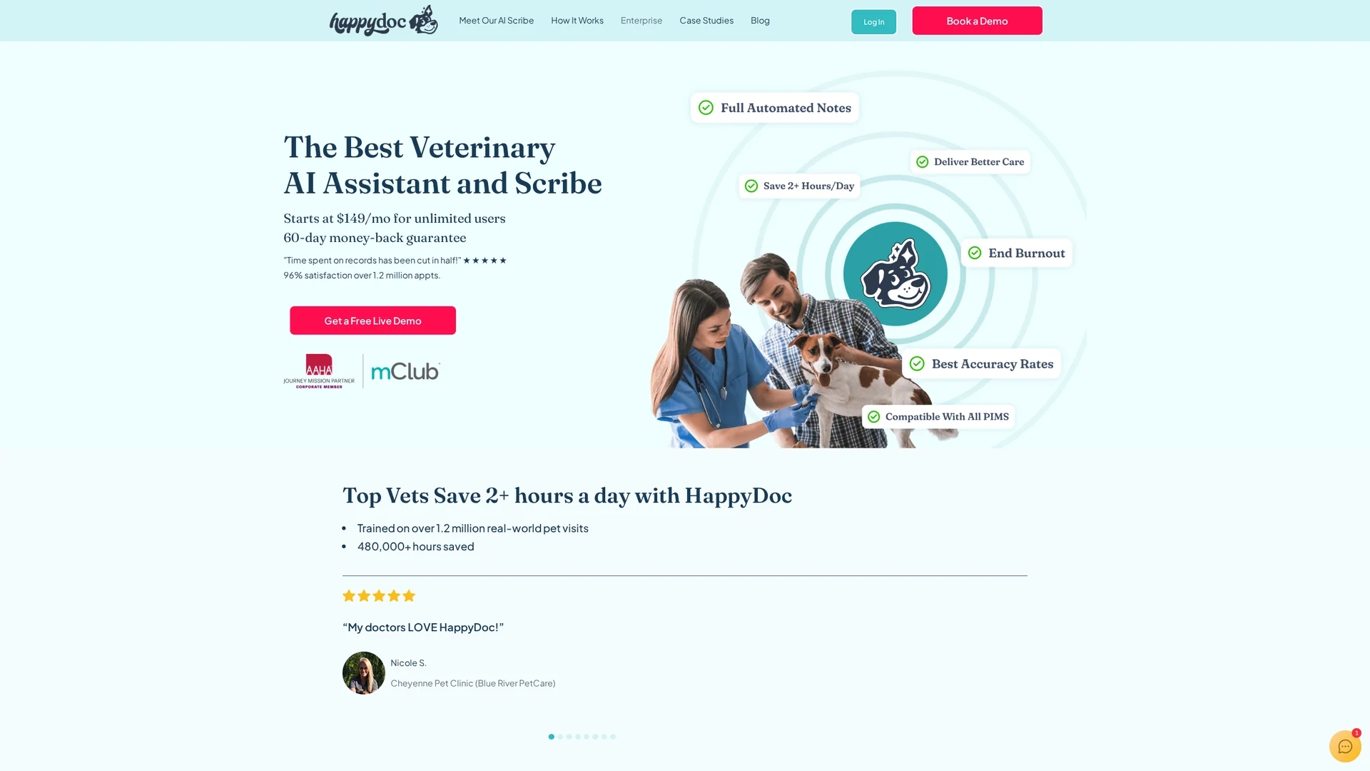 happydoc-ai homepage