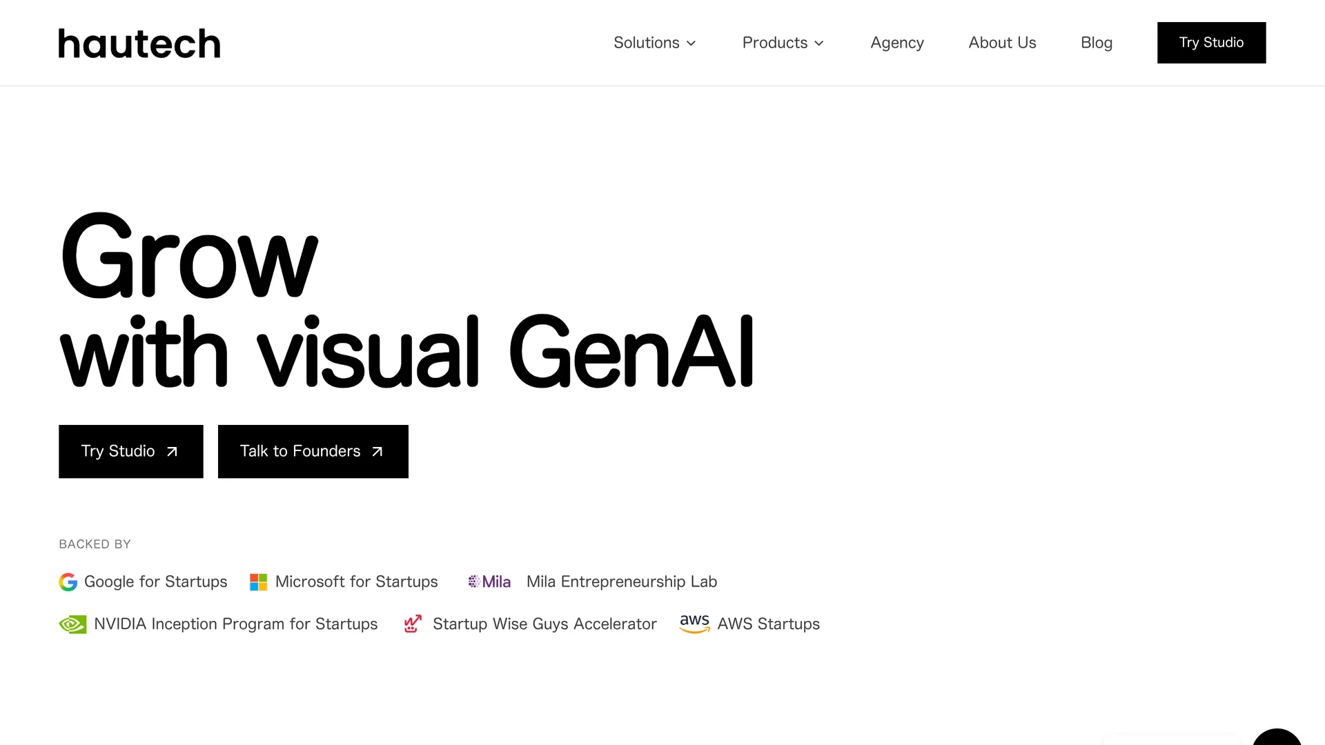 hautech-ai homepage