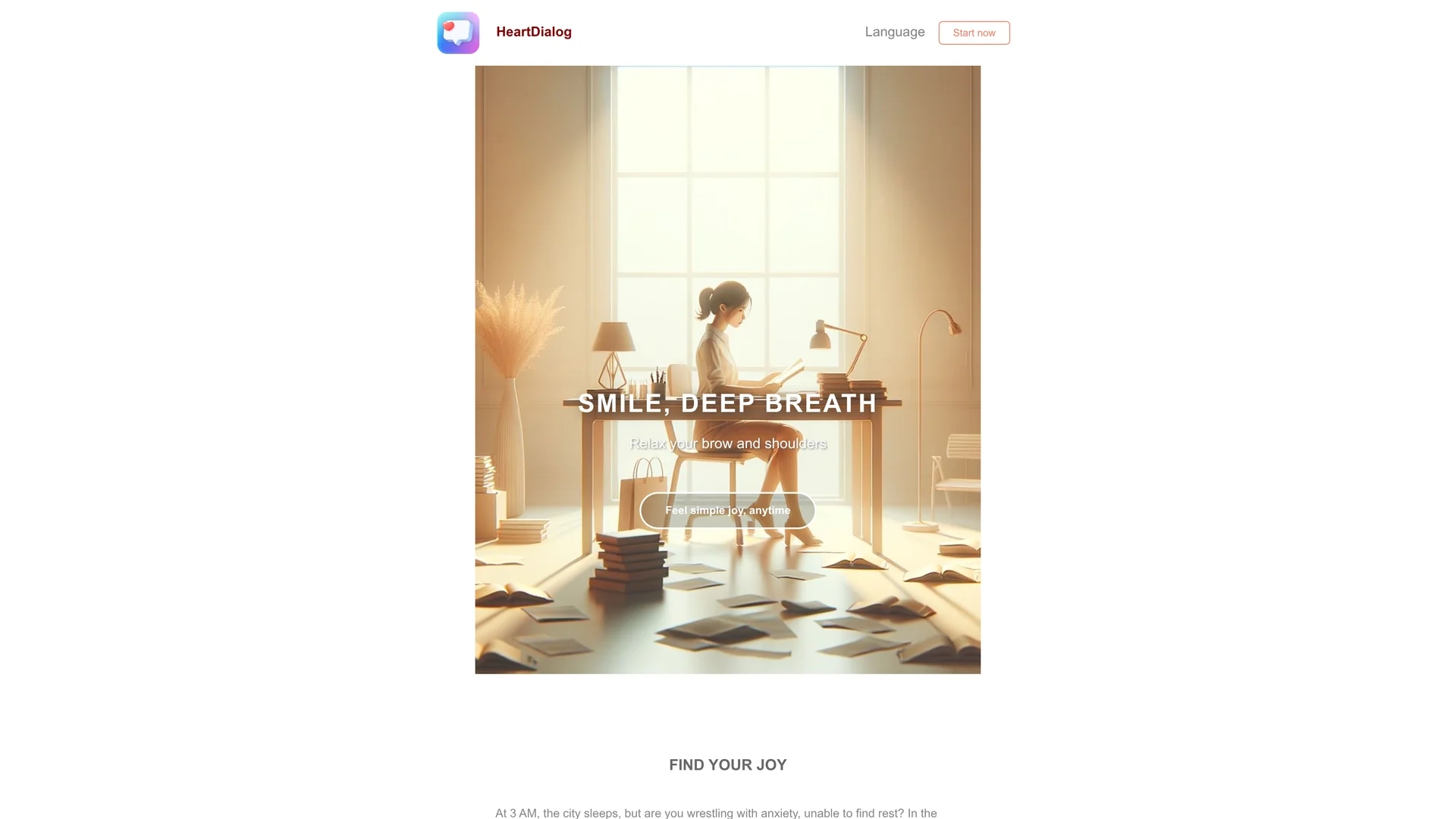 heartdialog homepage