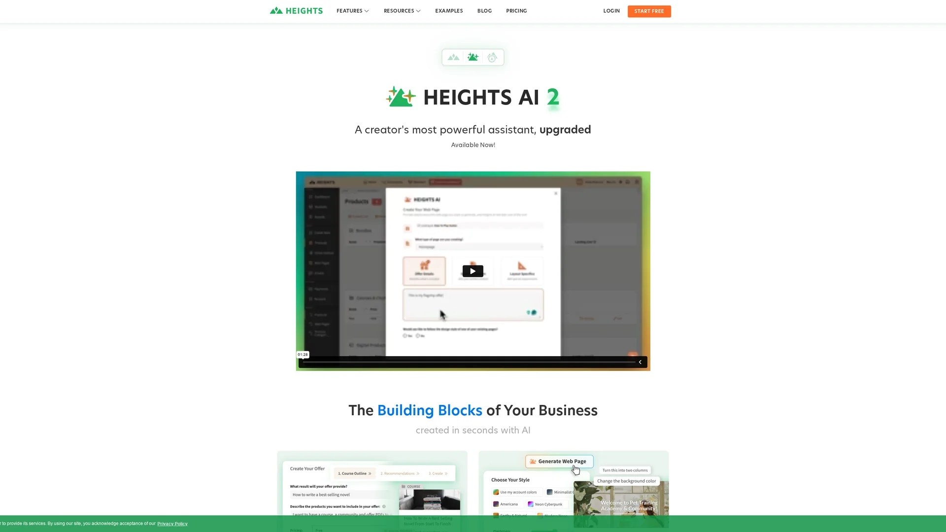 heights-platform homepage