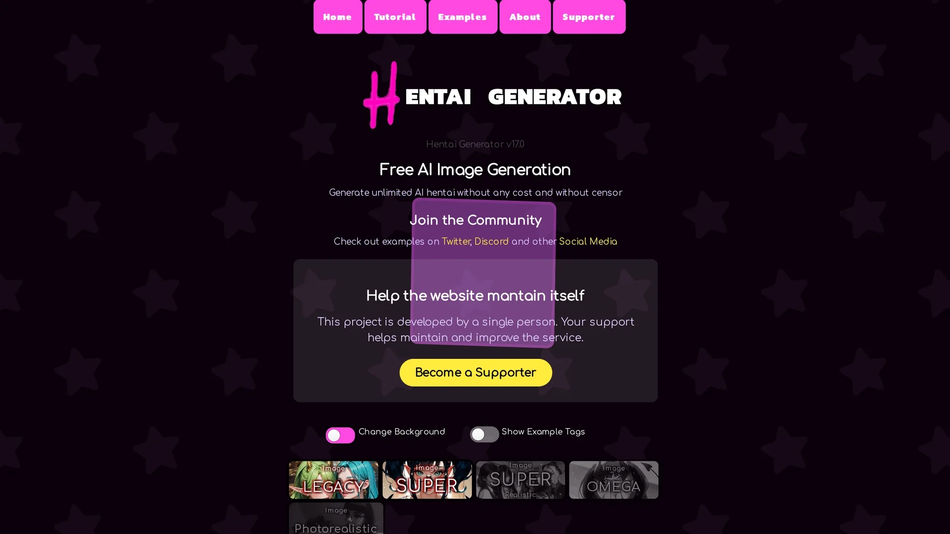 hentai-generator homepage