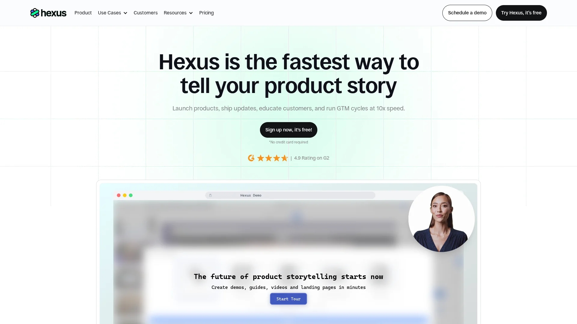 hexus-ai homepage