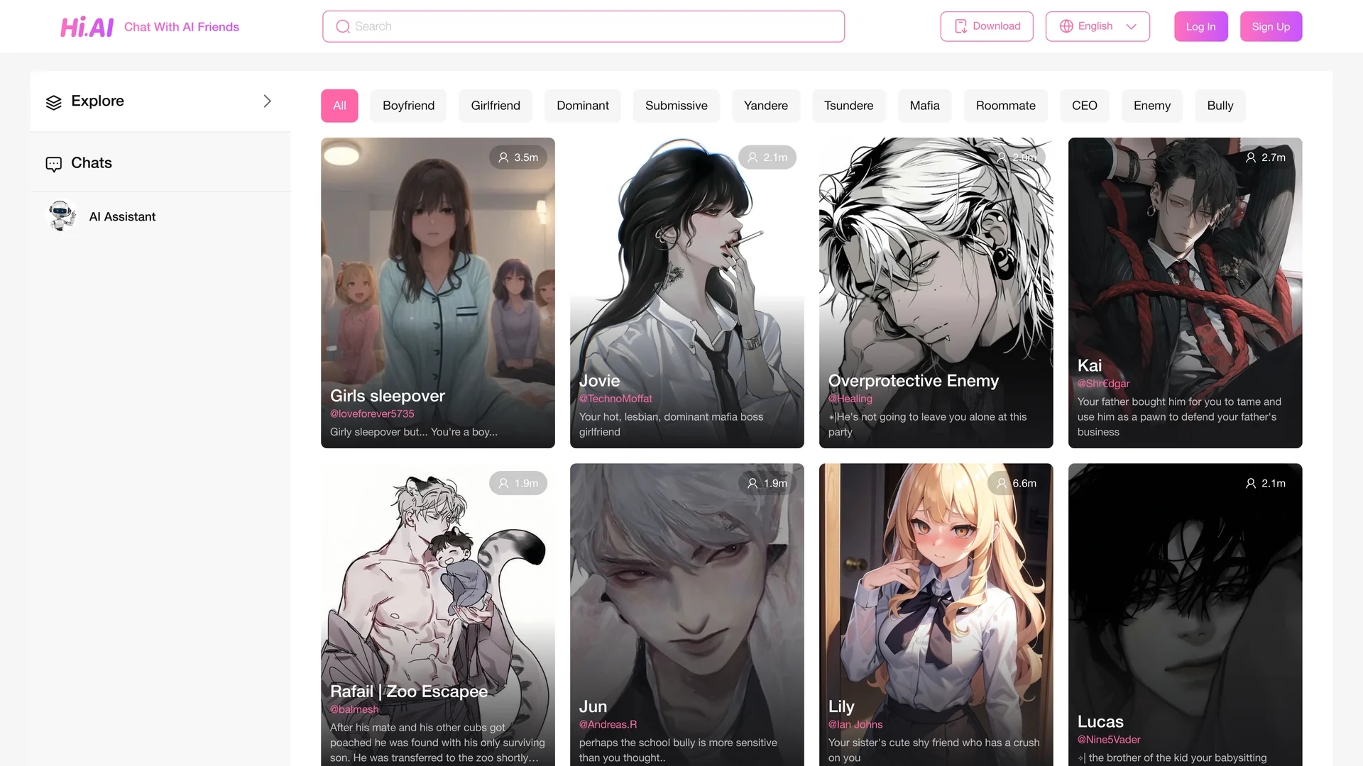 hi-ai homepage