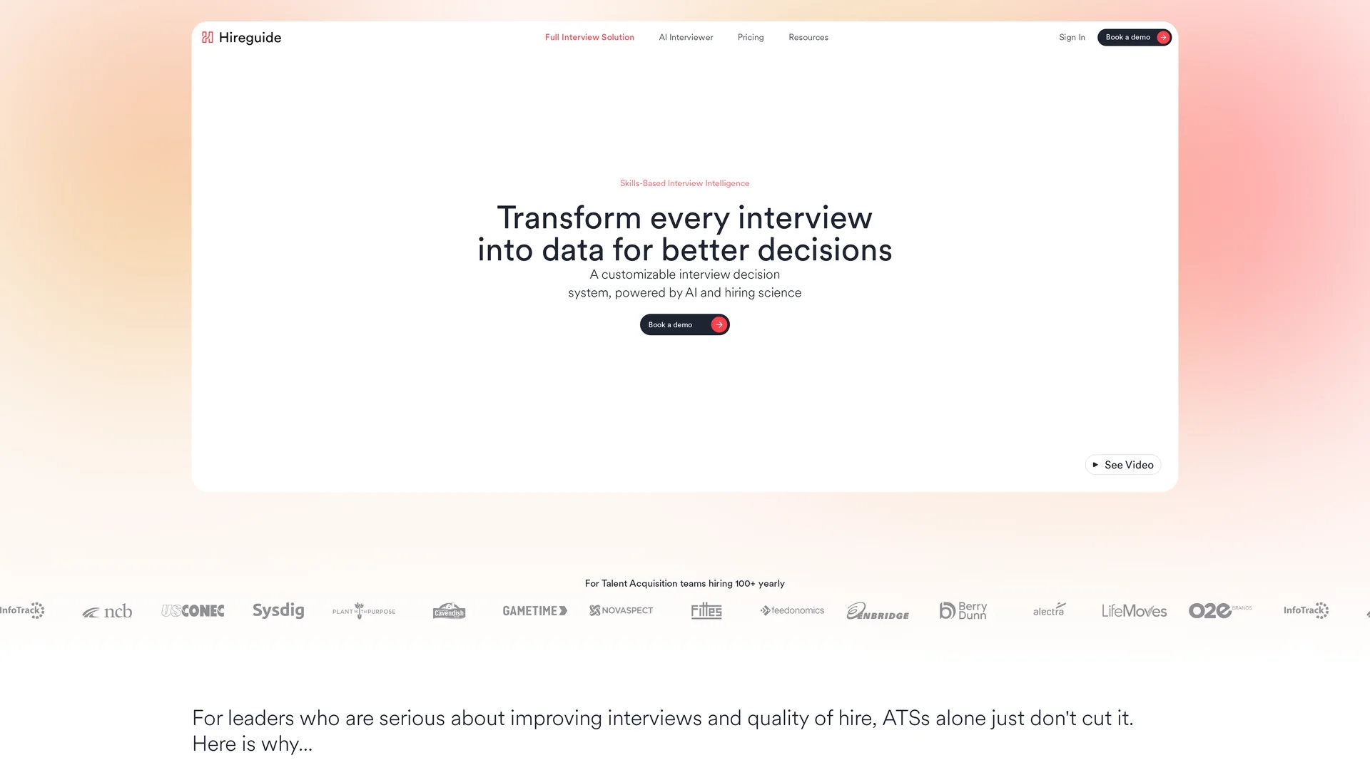 hireguide homepage