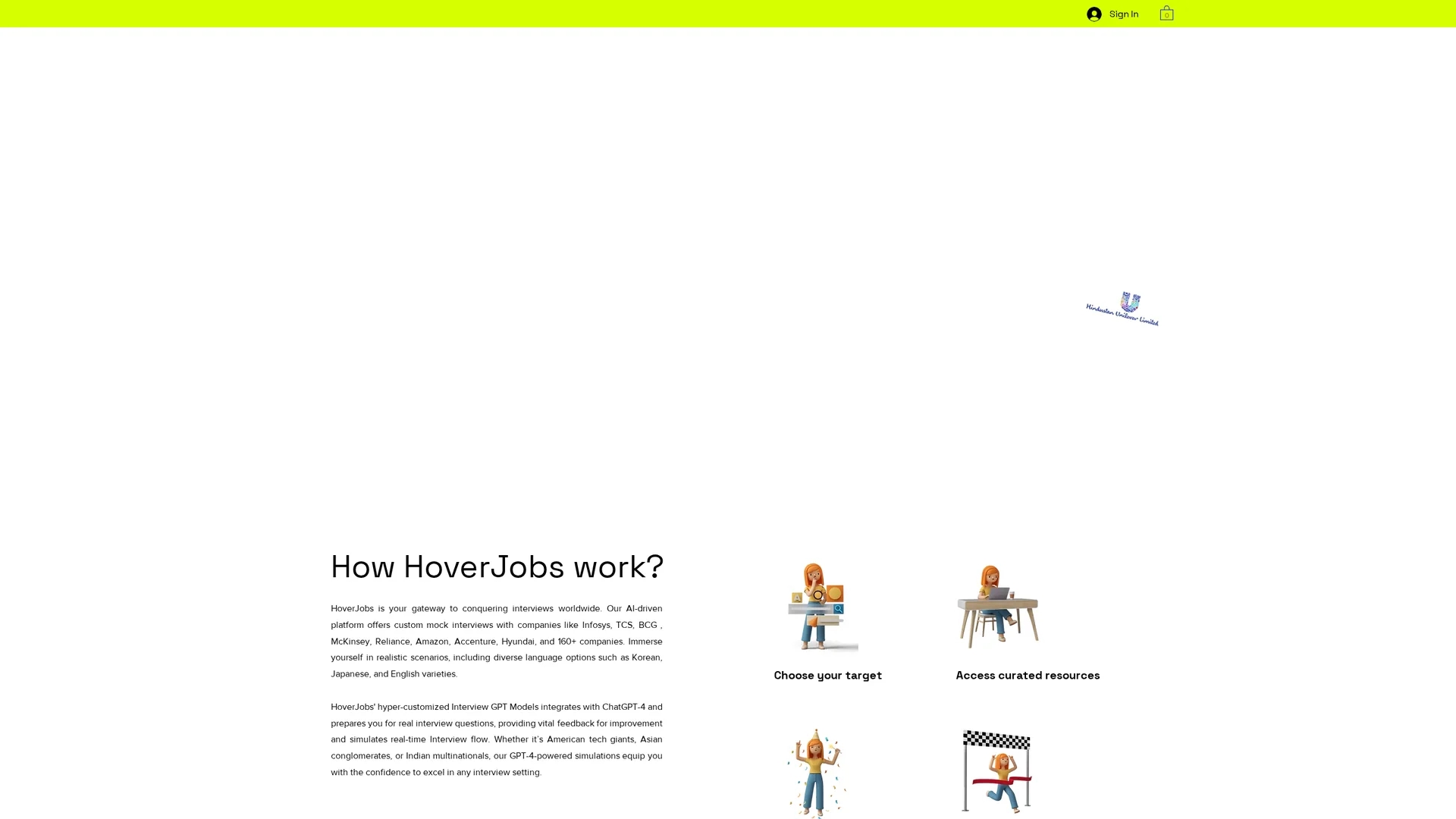 hoverjobs homepage