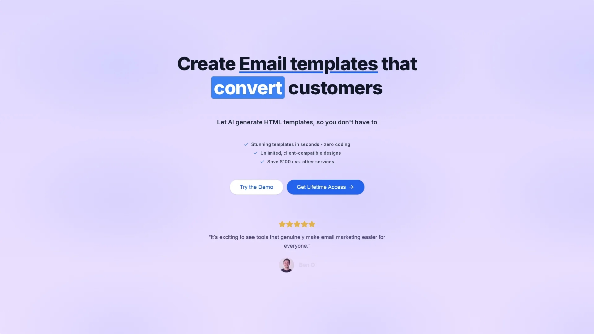 html-email homepage