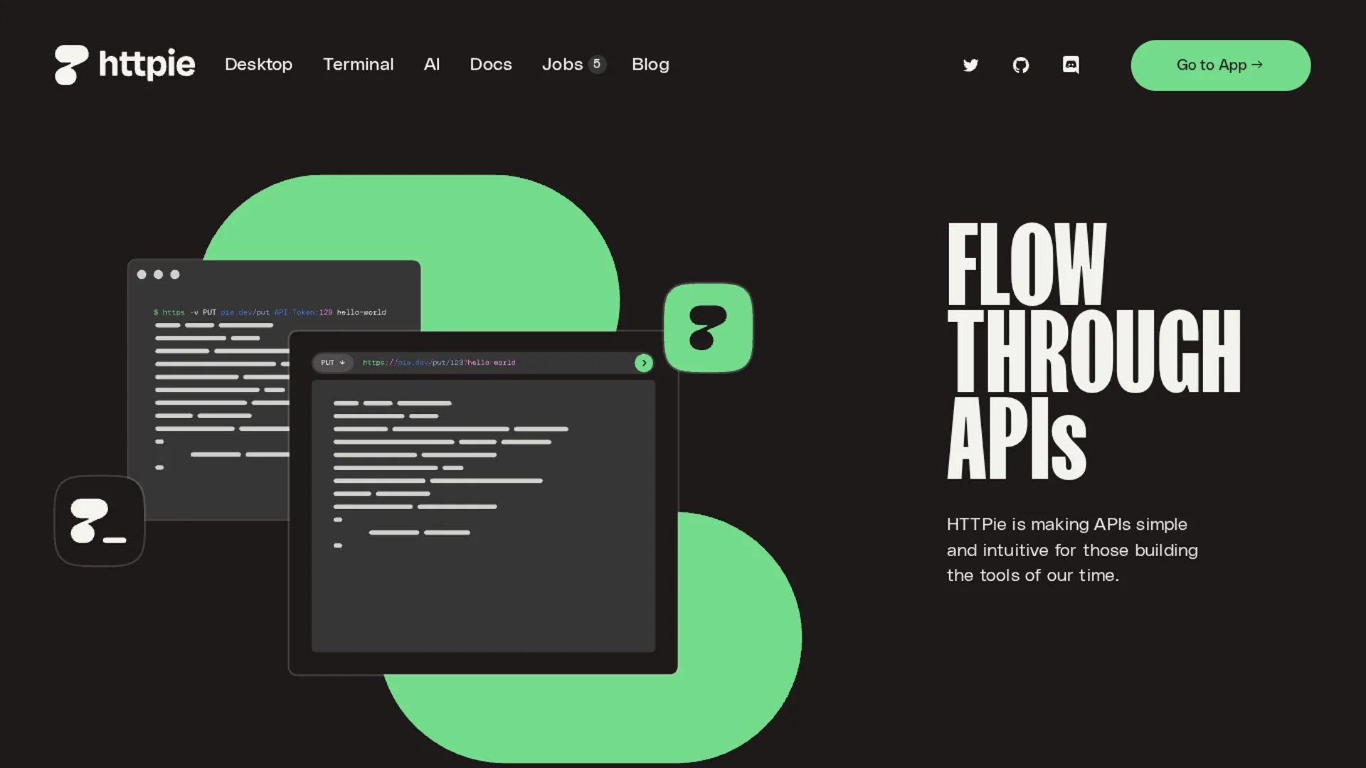 httpie-ai homepage
