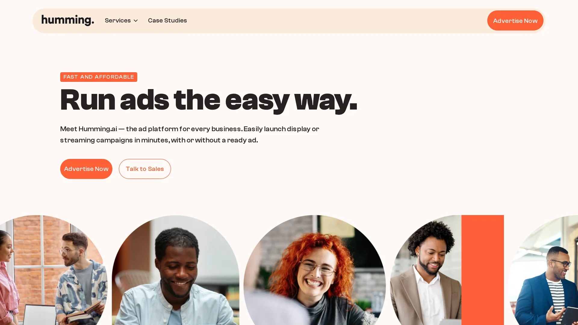 humming homepage