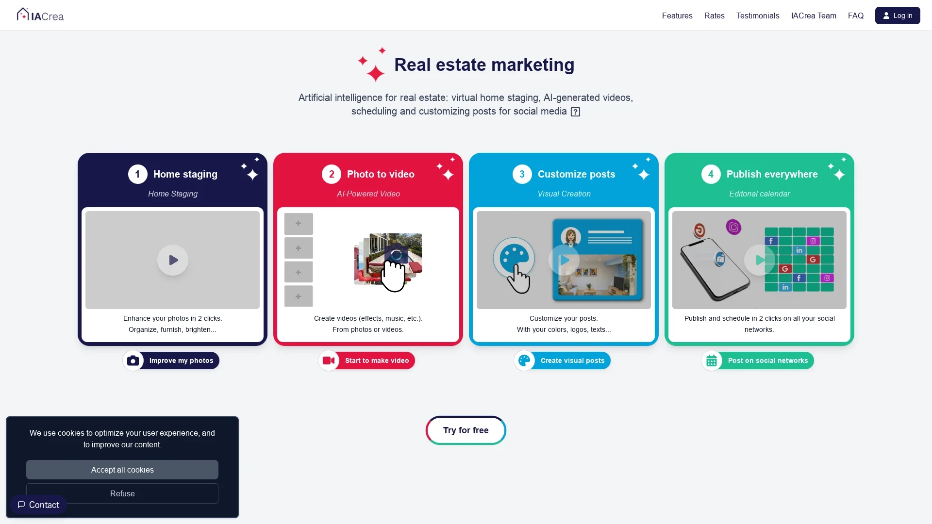 iacrea homepage