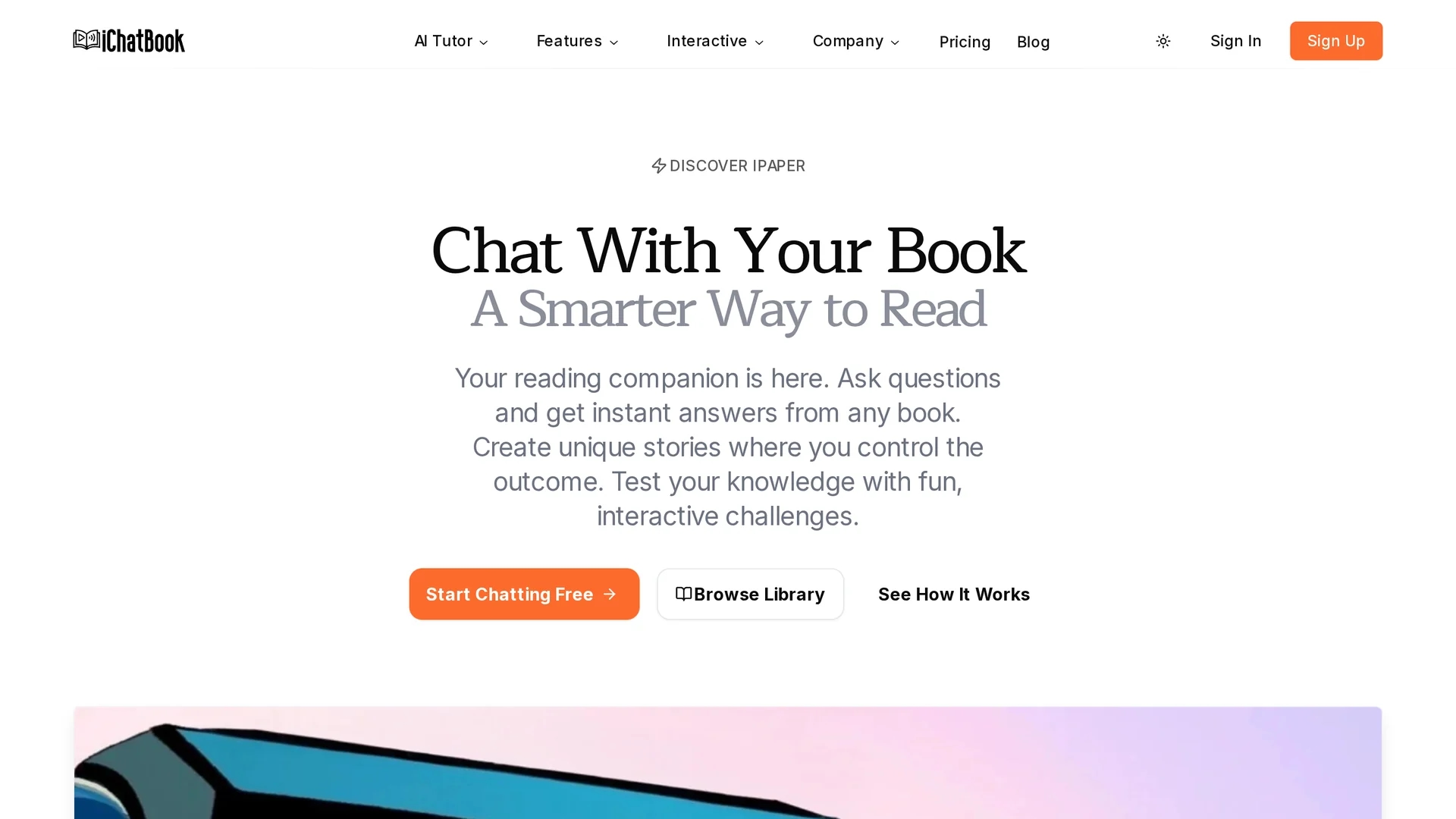 ichatbook homepage