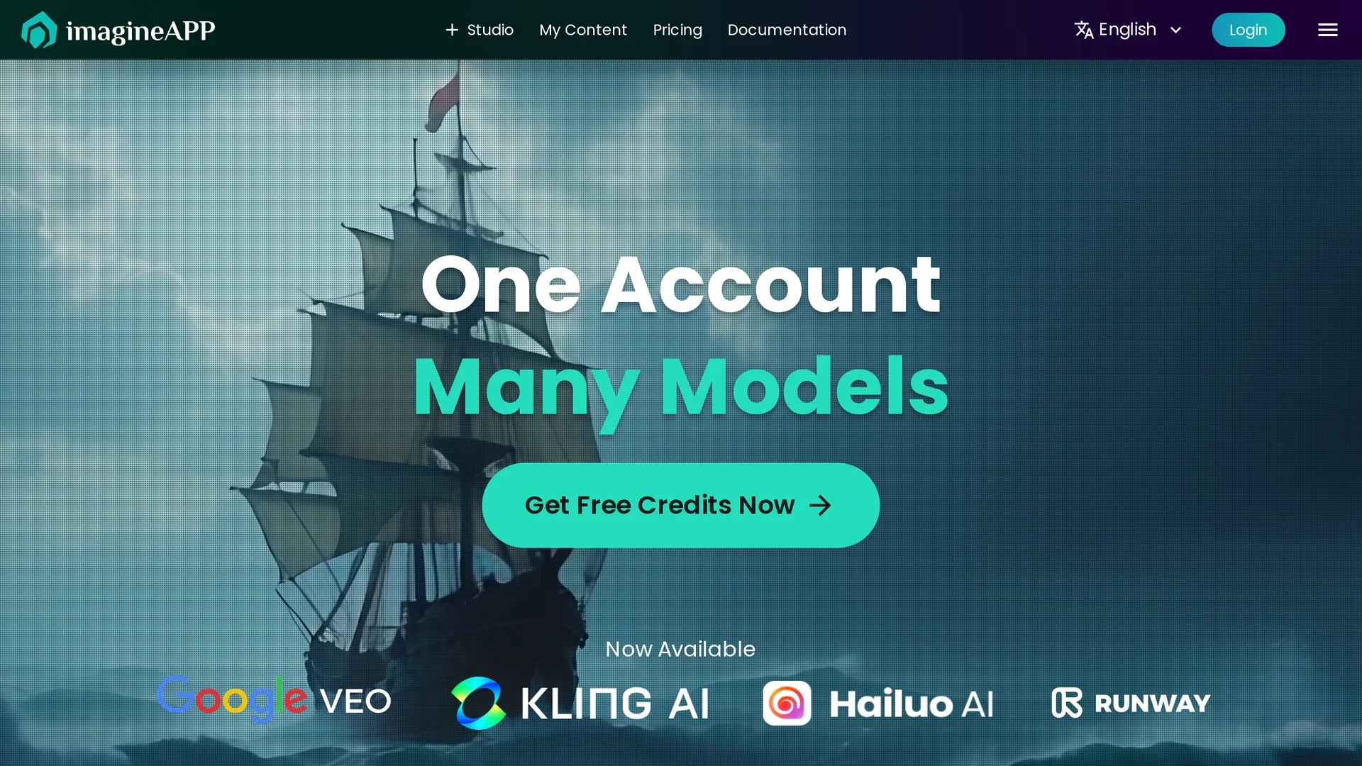 imagineapp homepage