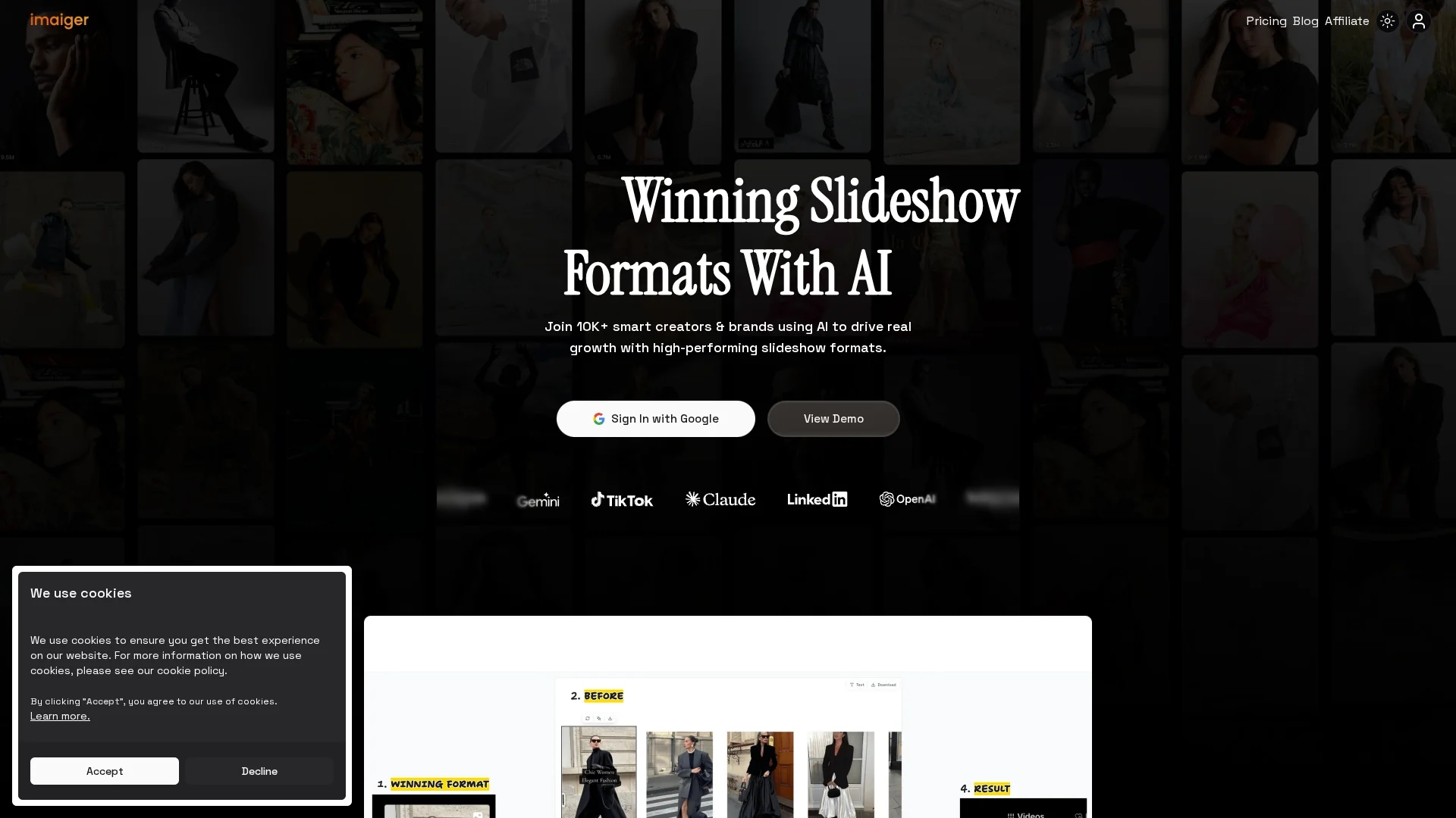 imaiger homepage