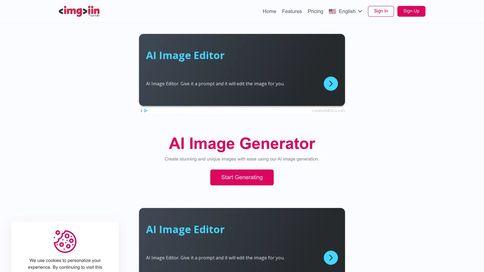 imgi-in homepage