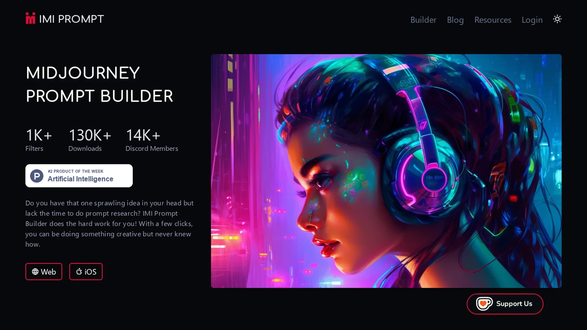 imi-prompt homepage