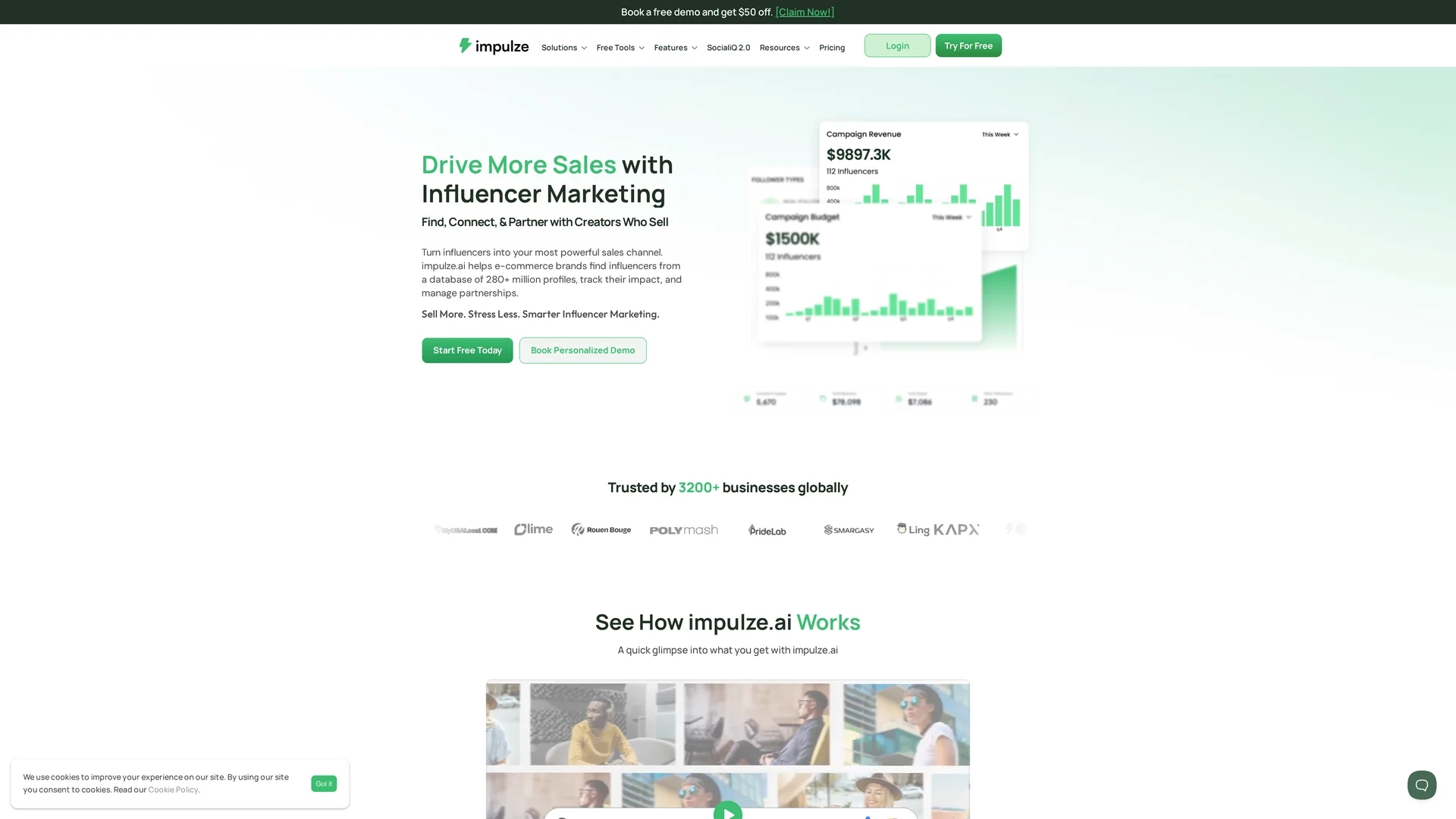 impulze-ai homepage