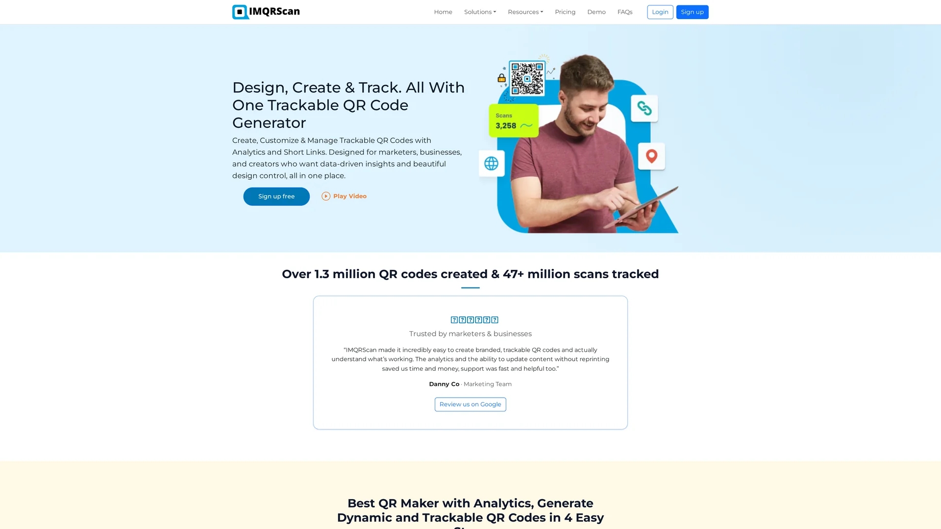 imqrscan homepage
