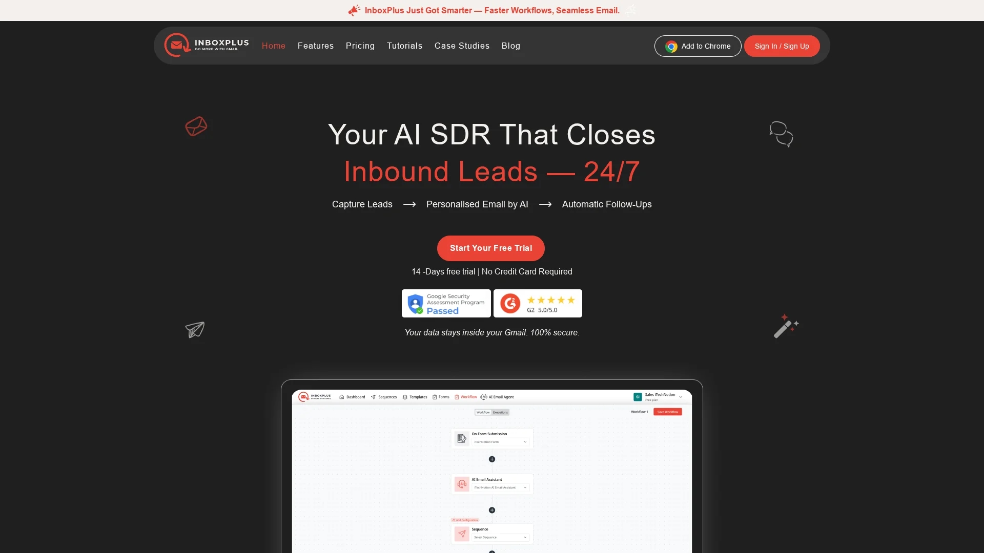 inboxplus homepage