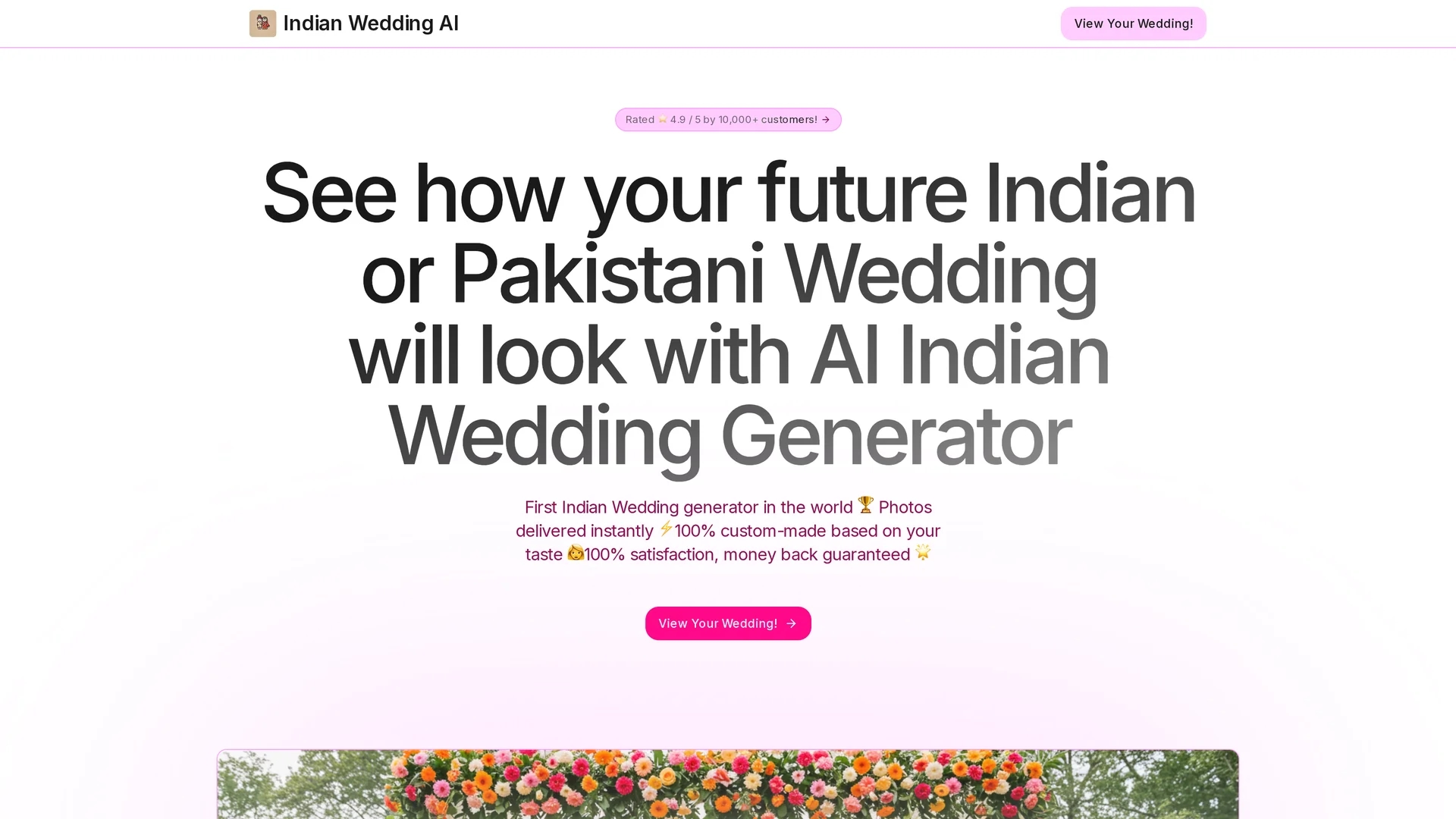 indian-wedding-ai homepage