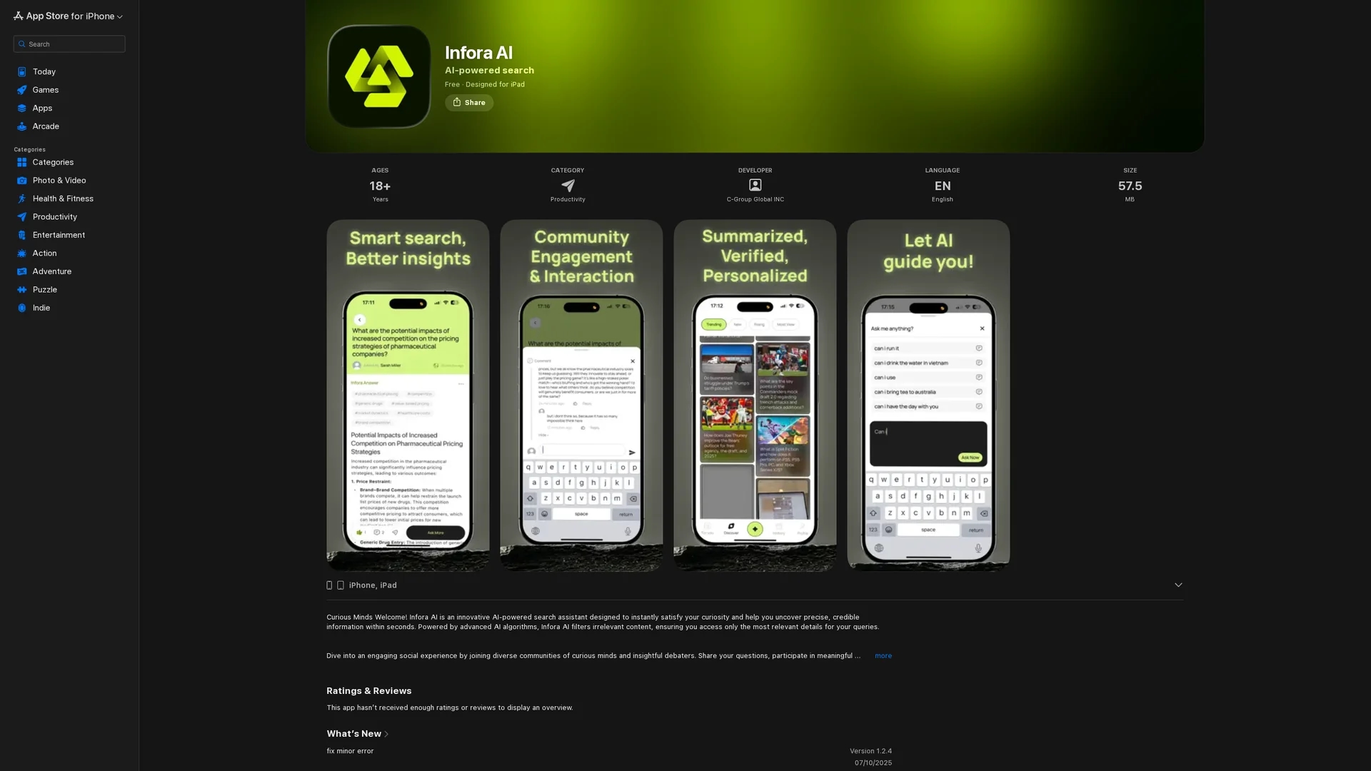 infora-ai homepage