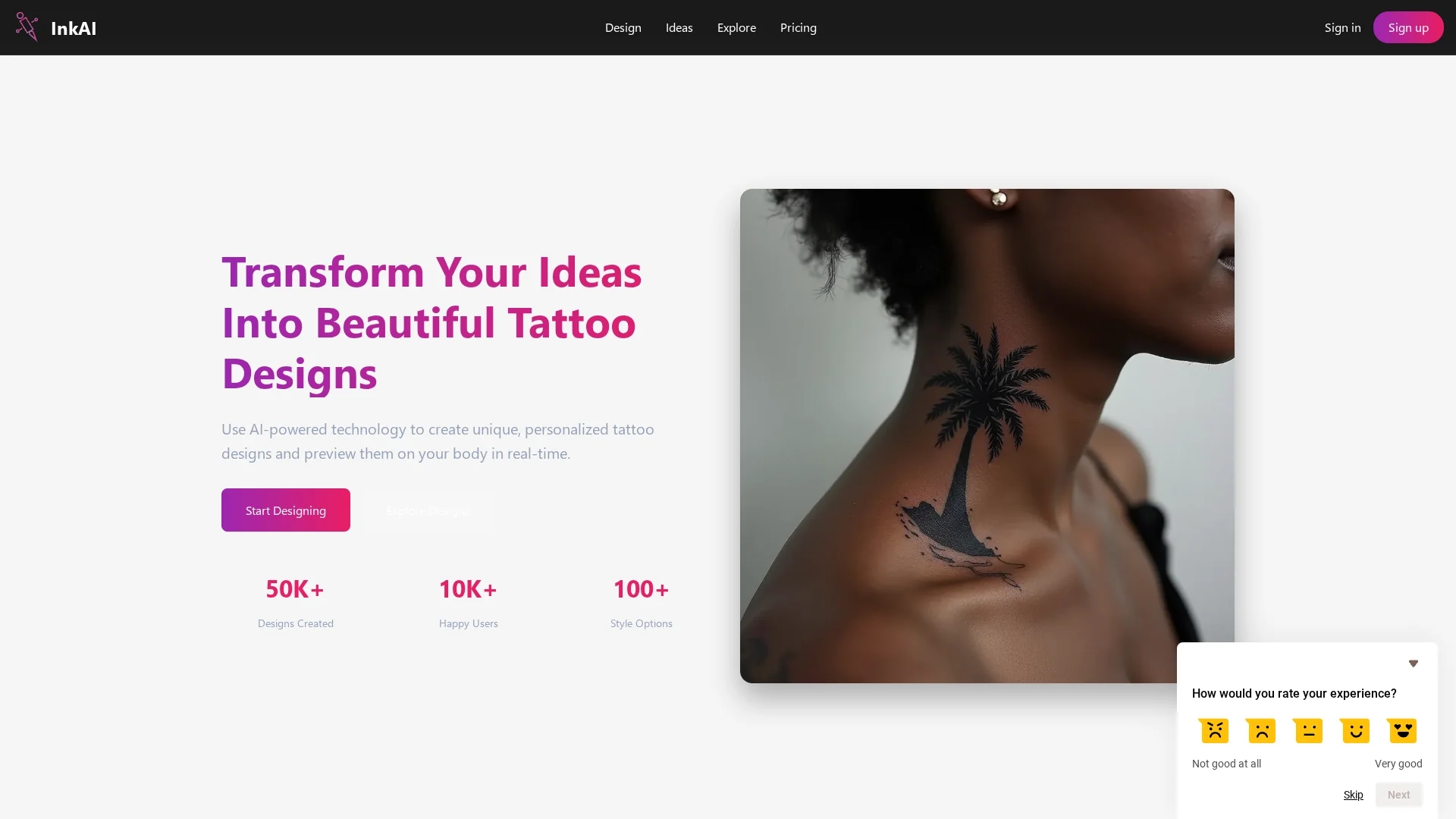 ink-ai homepage