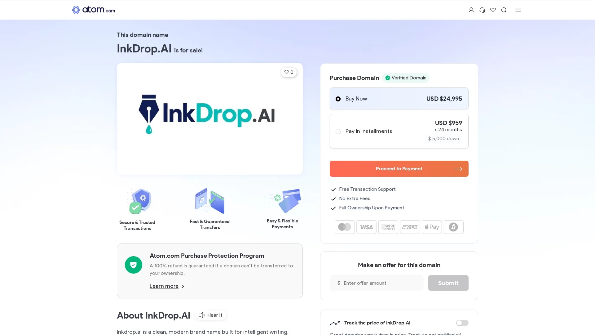 inkdrop homepage