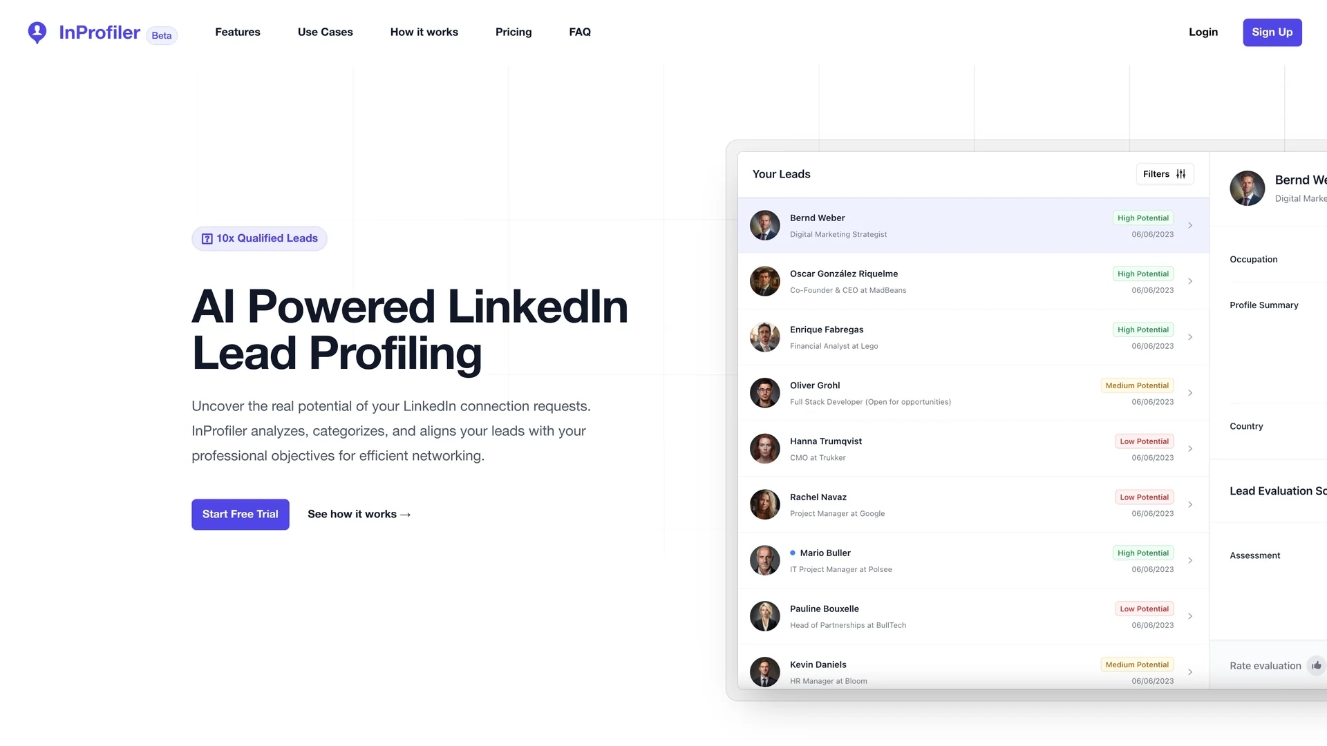 inprofiler homepage