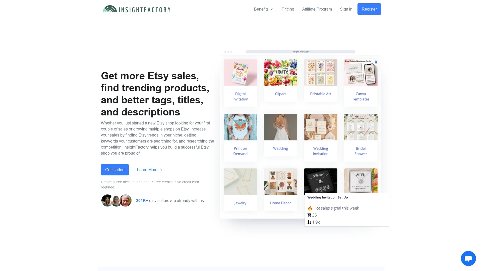 insightfactory homepage