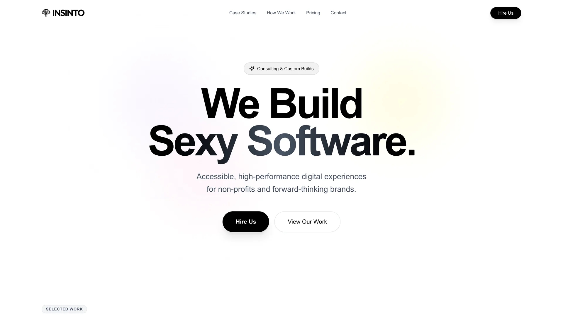 insinto homepage
