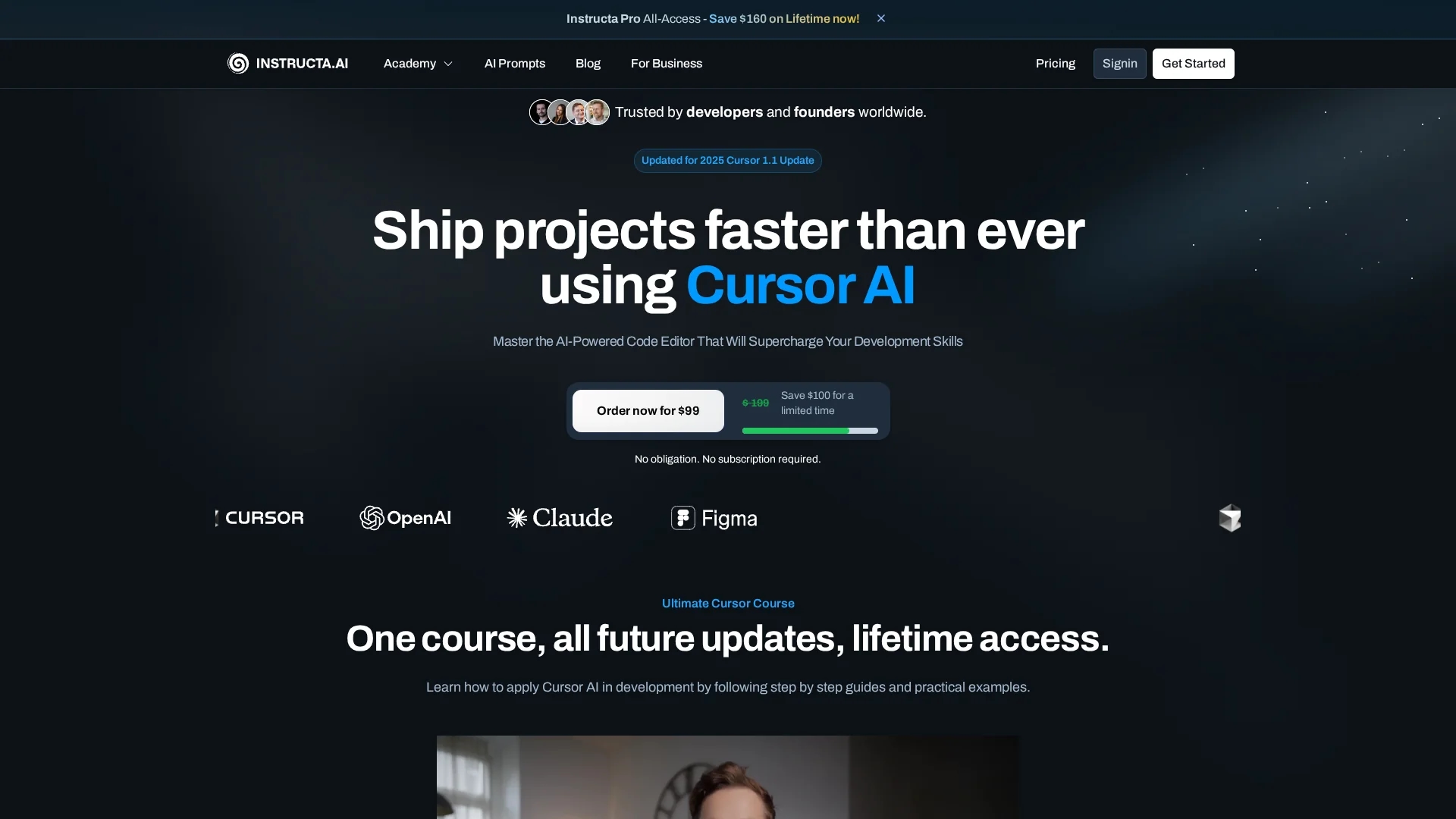 instructa-ai homepage