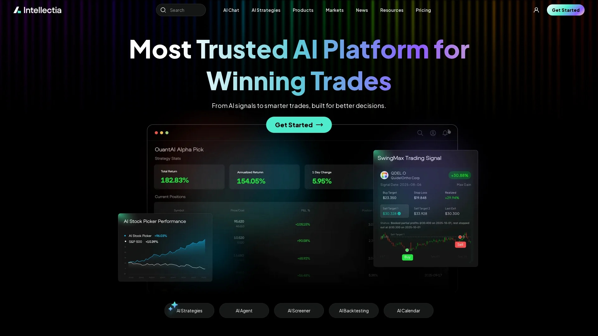 intellectia-ai homepage
