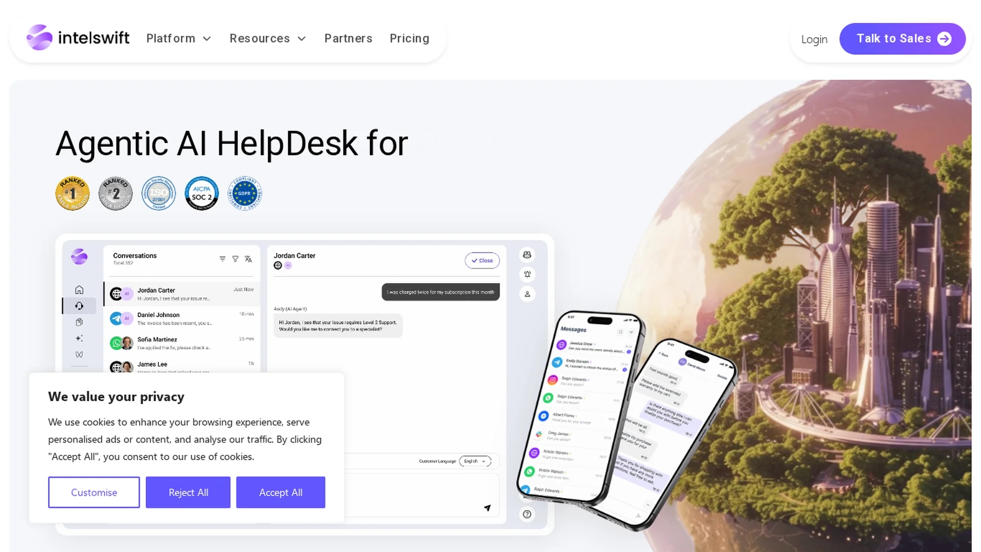 intelswift homepage