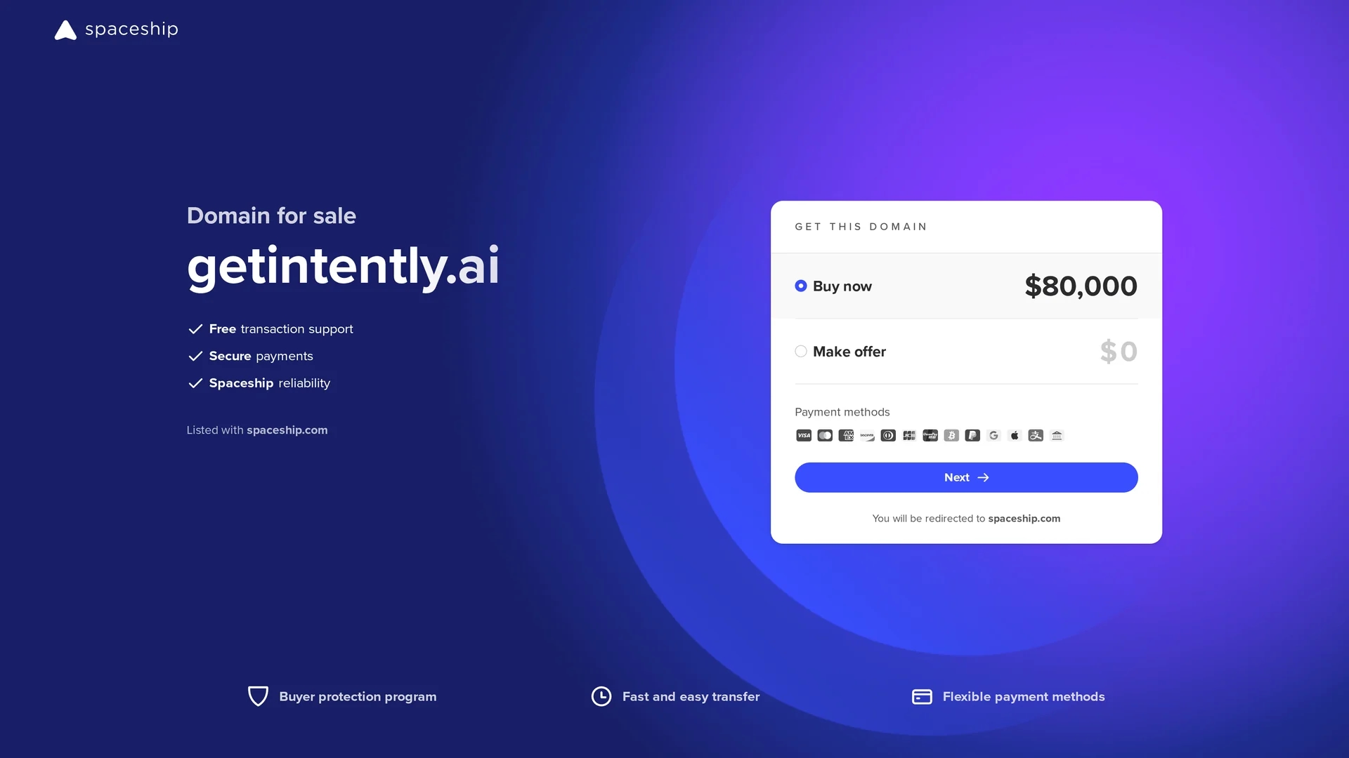 intently homepage