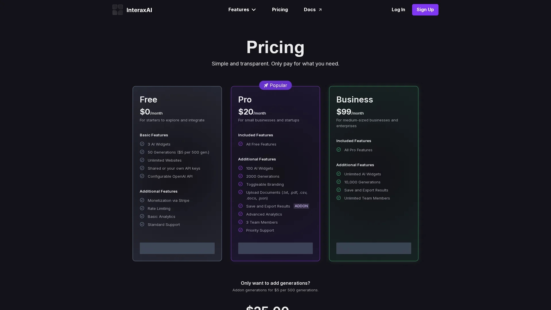 interaxai homepage