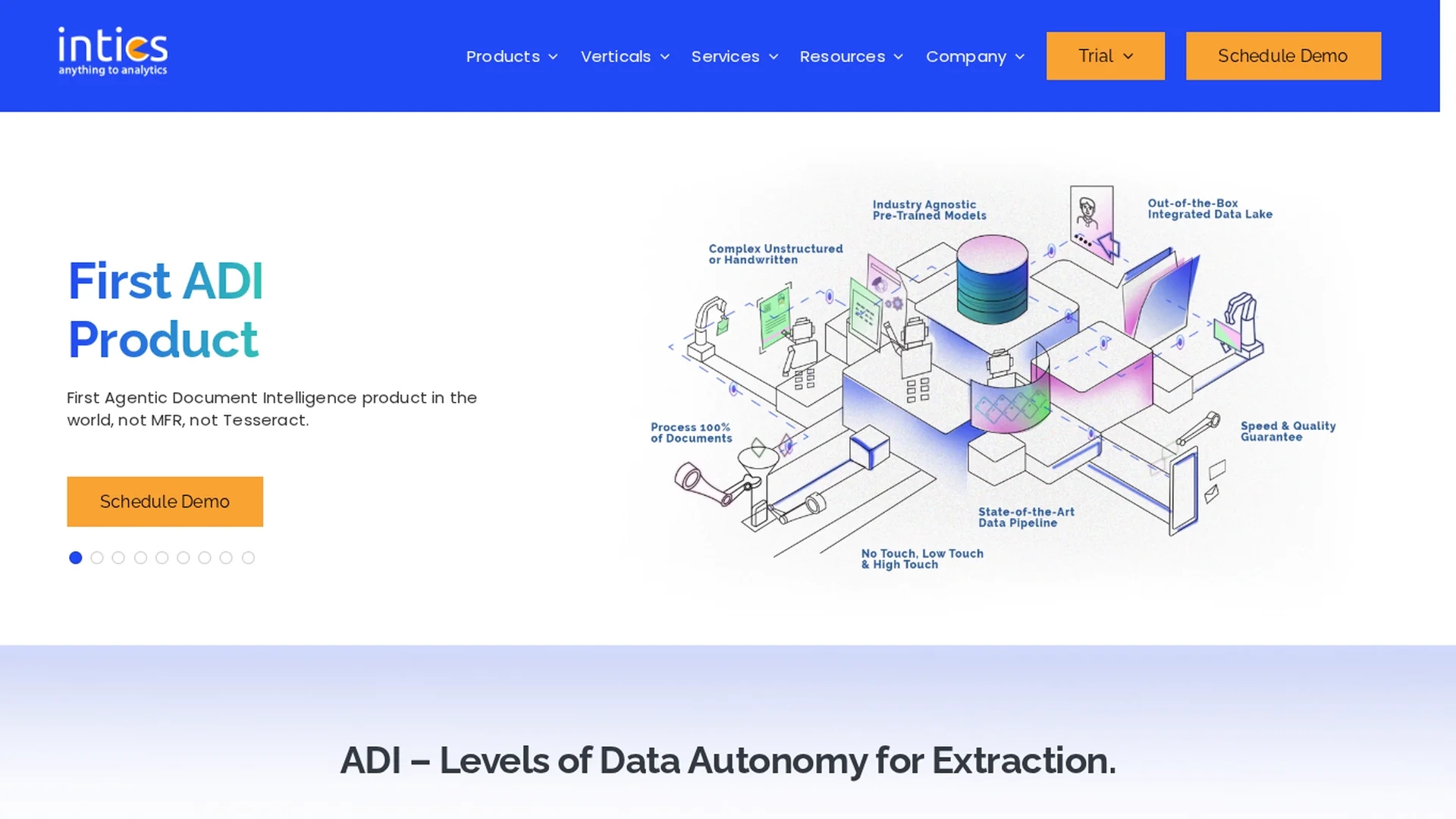 intics homepage