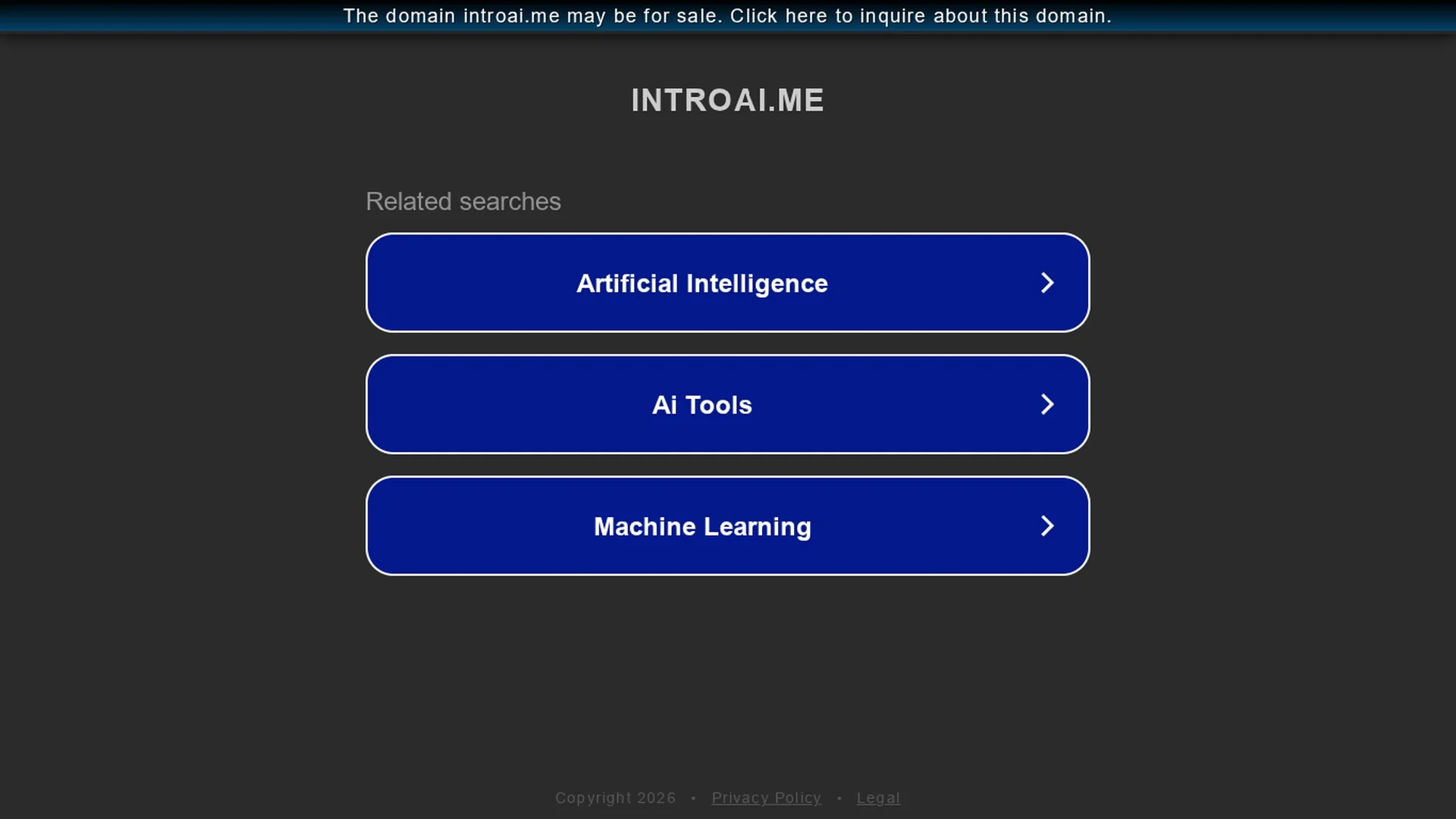 introai homepage