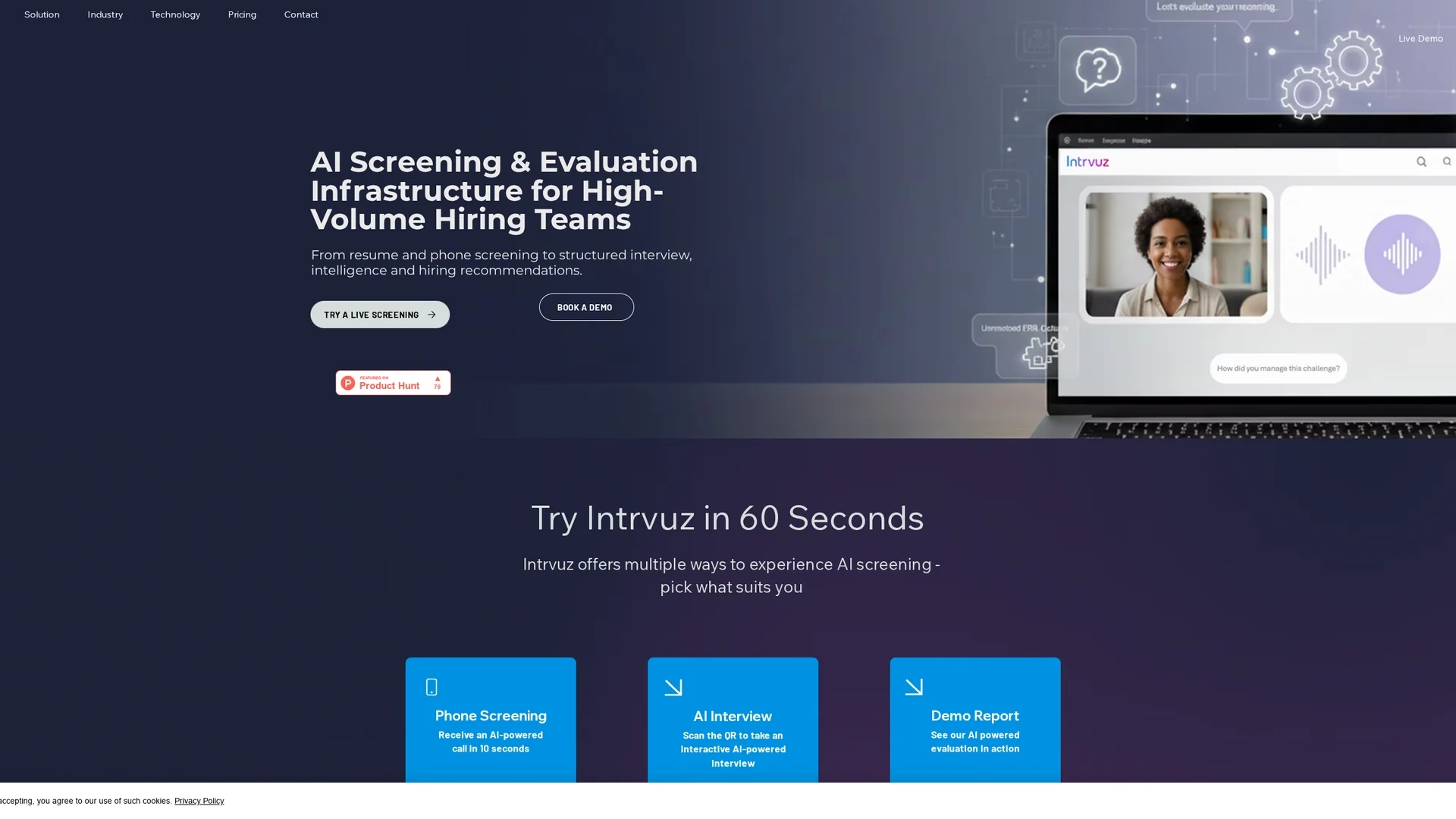 intrvuz homepage