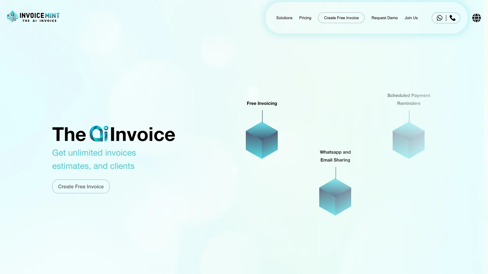 invoicemint homepage