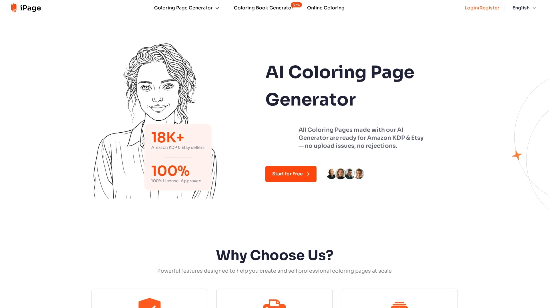 ipage-ai homepage