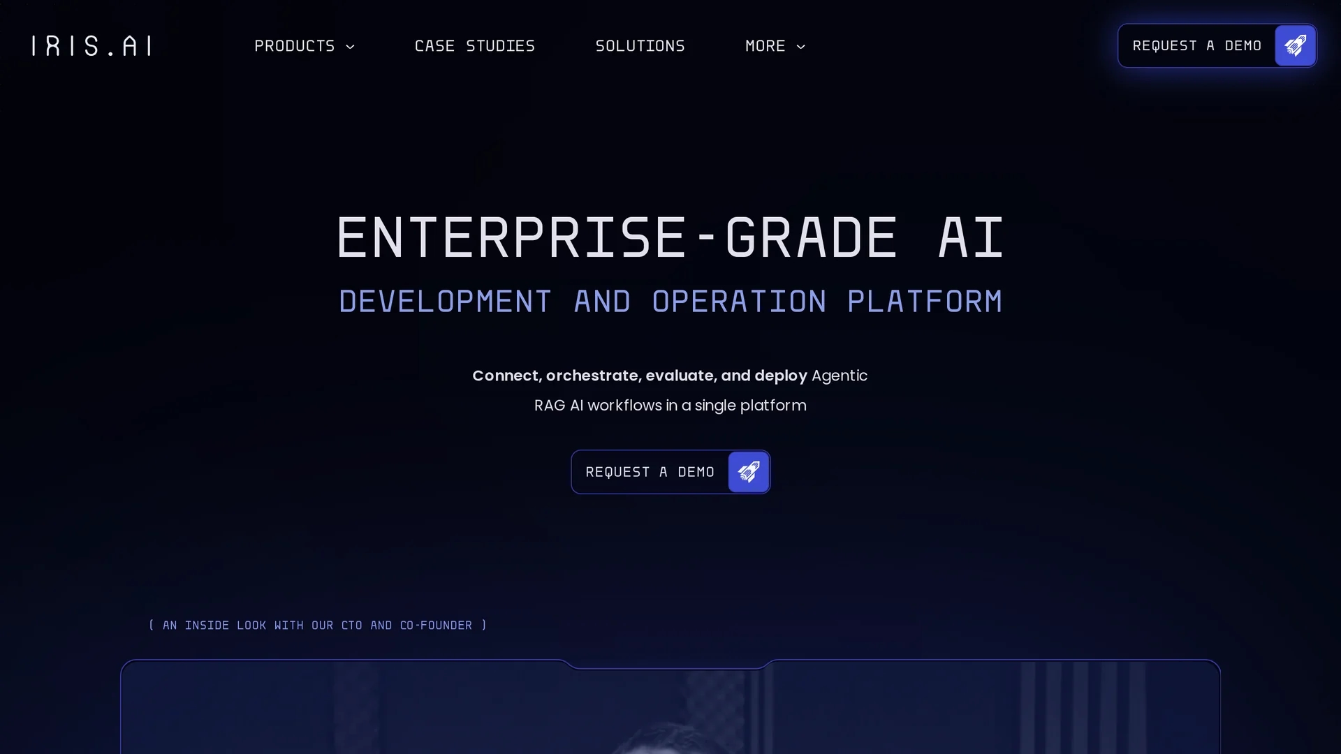 iris-ai homepage