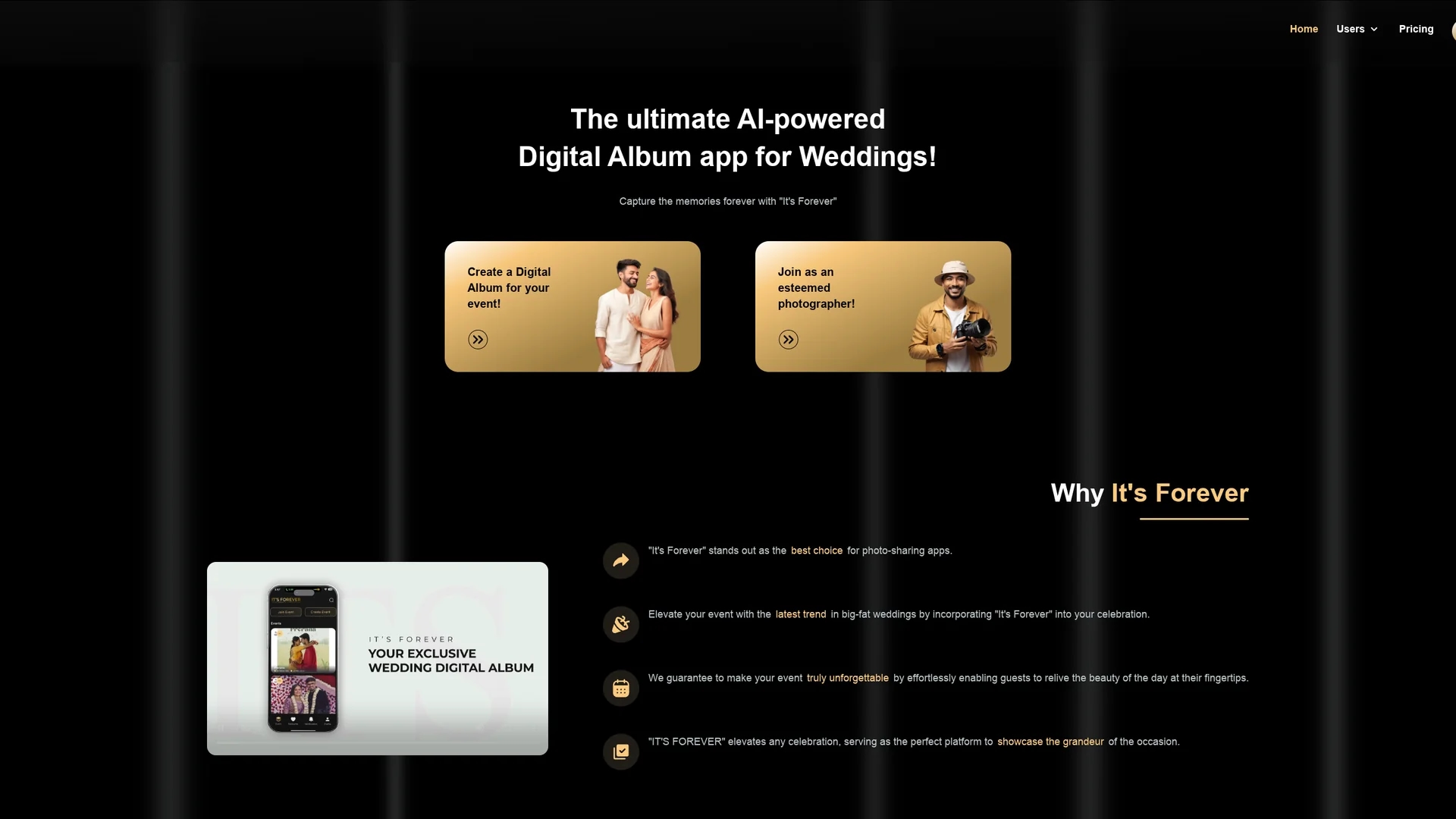 it-s-forever homepage