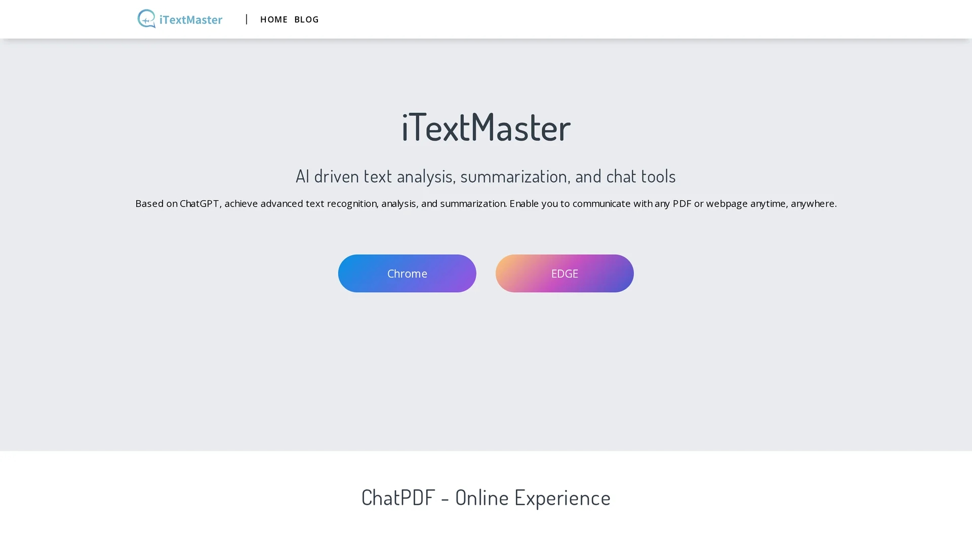 itextmaster homepage