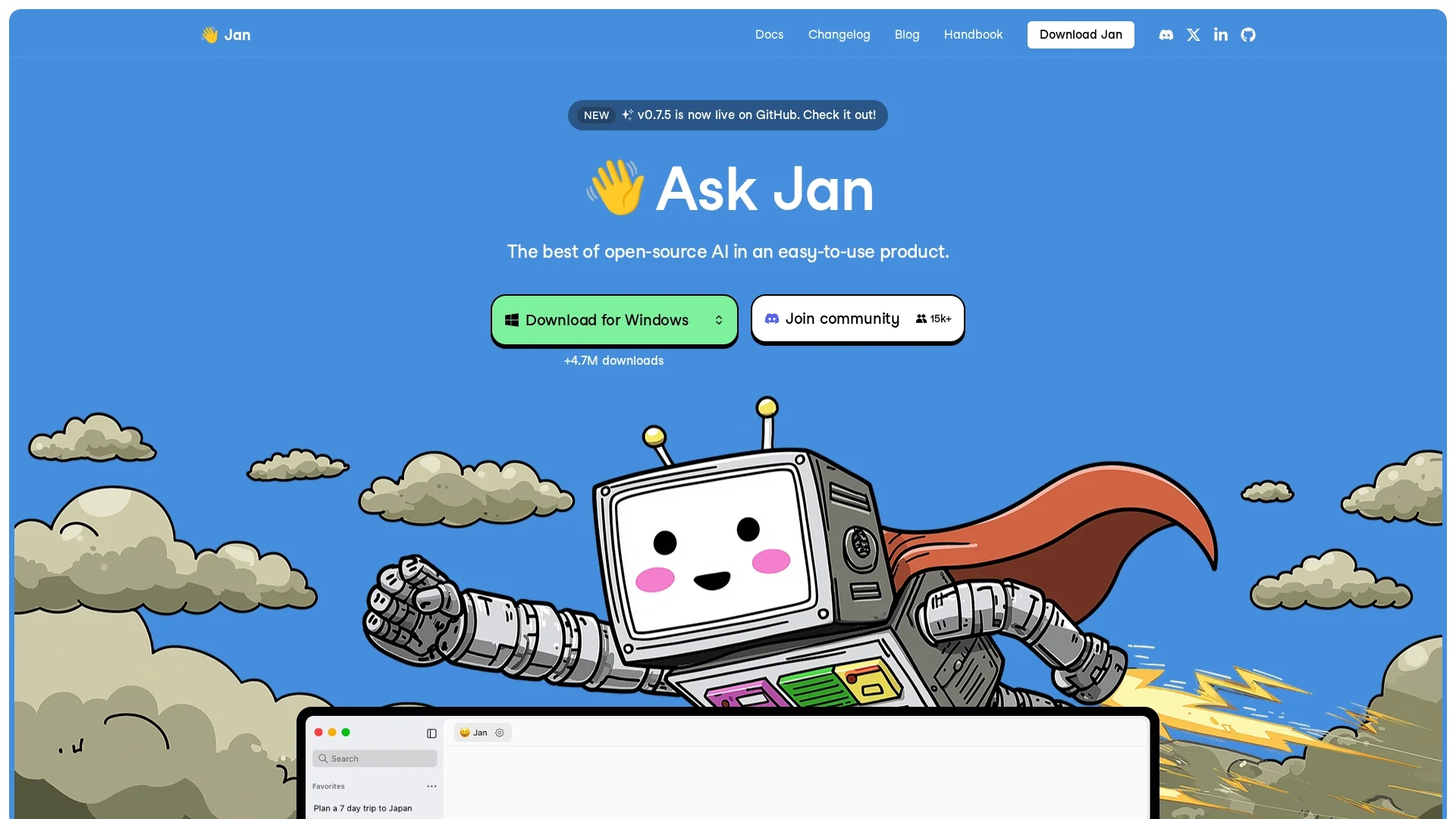 jan homepage