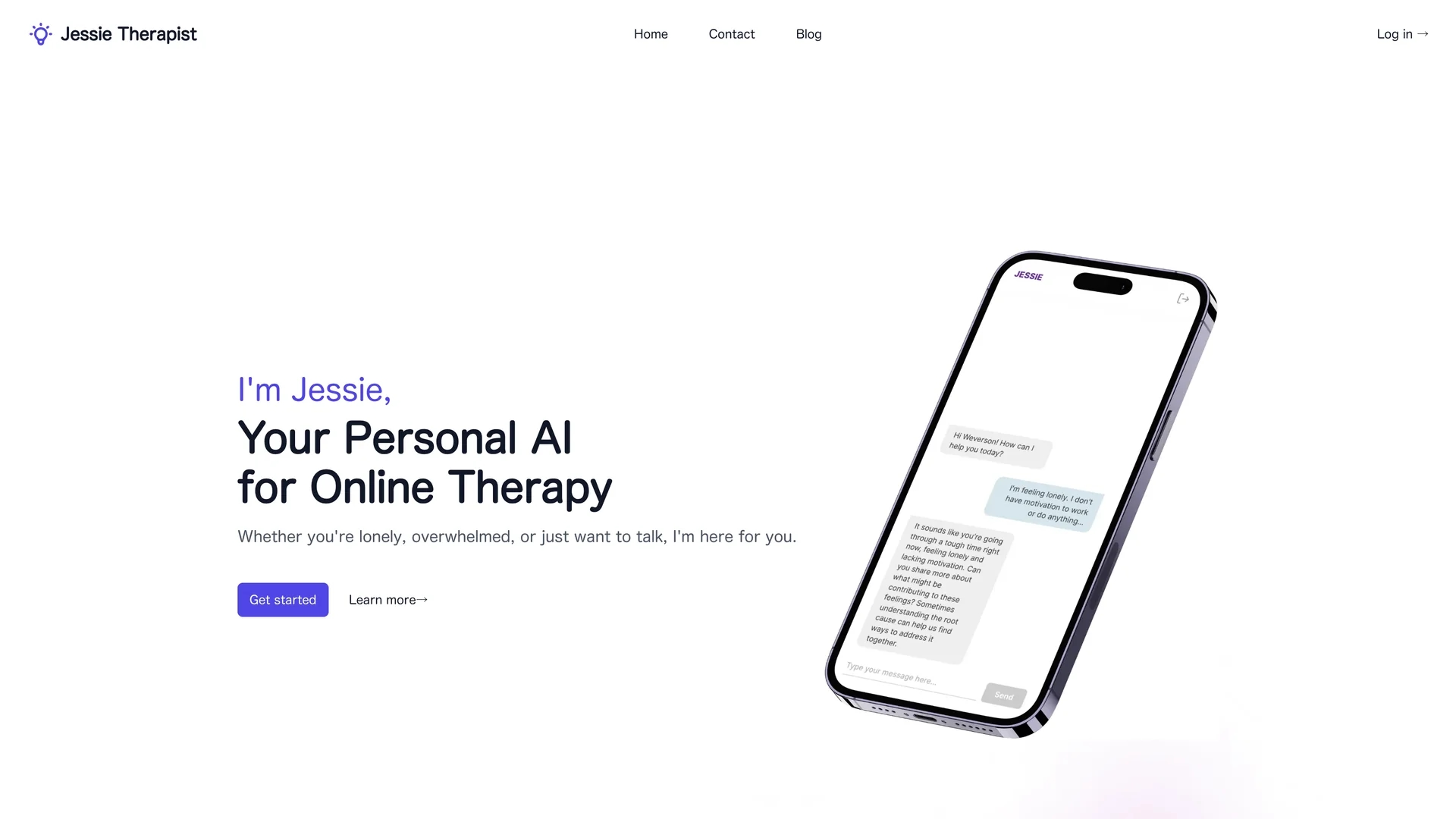 jessie-ai homepage