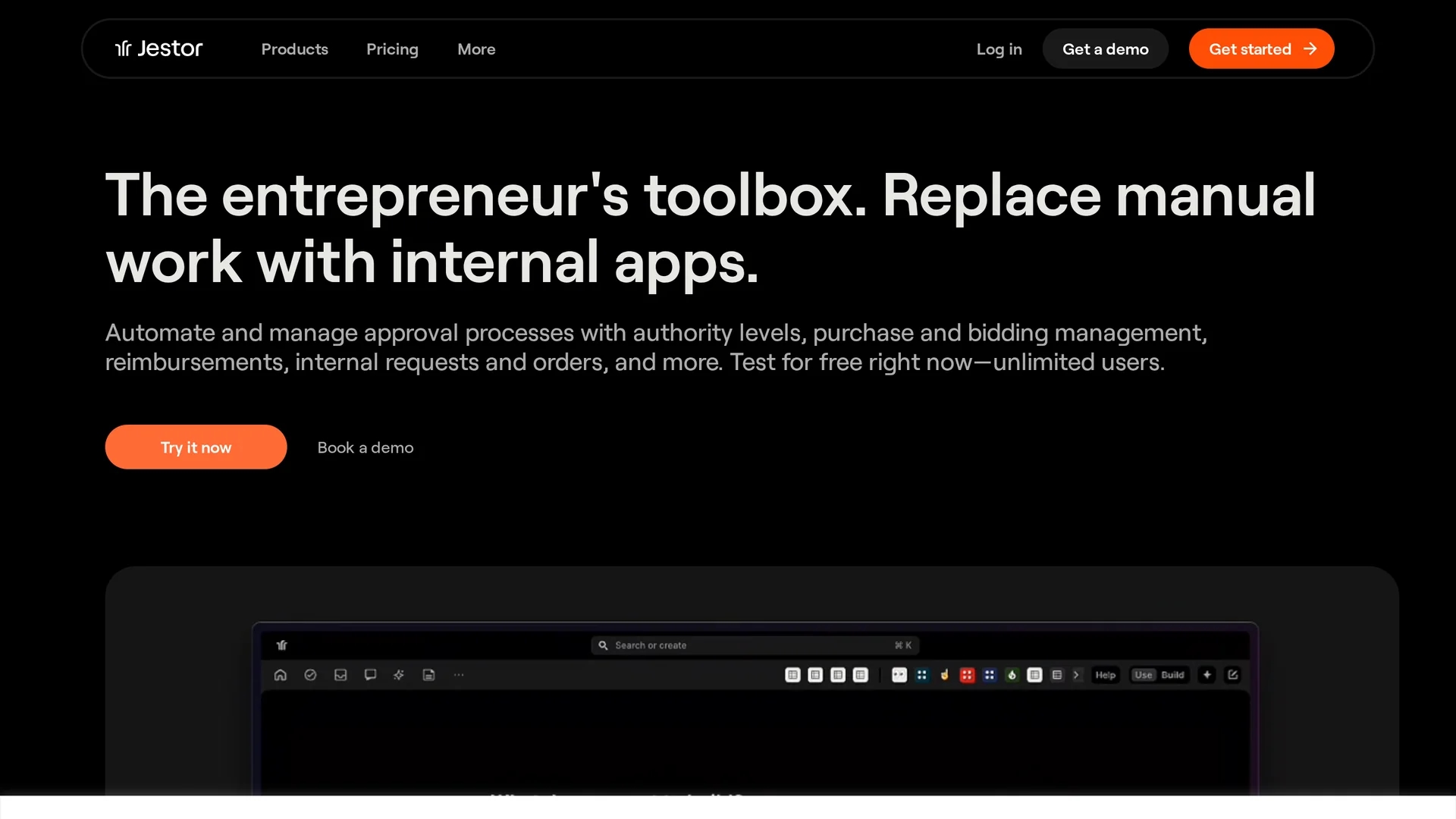 jestor homepage